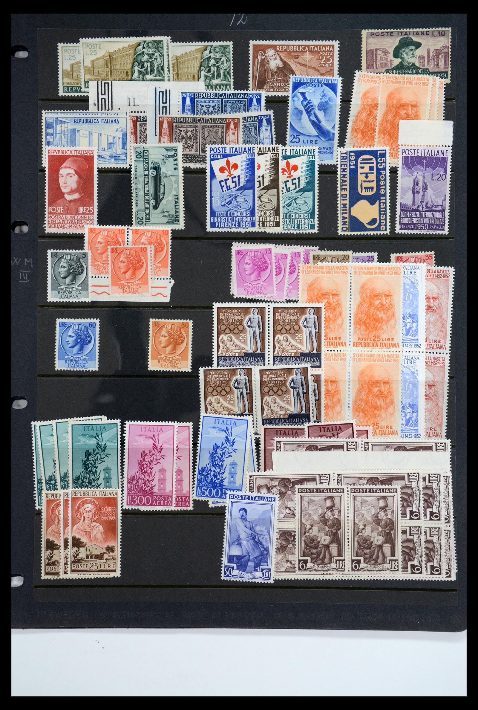 36760 018 - Postzegelverzameling 36760 Italië 1861-1970
