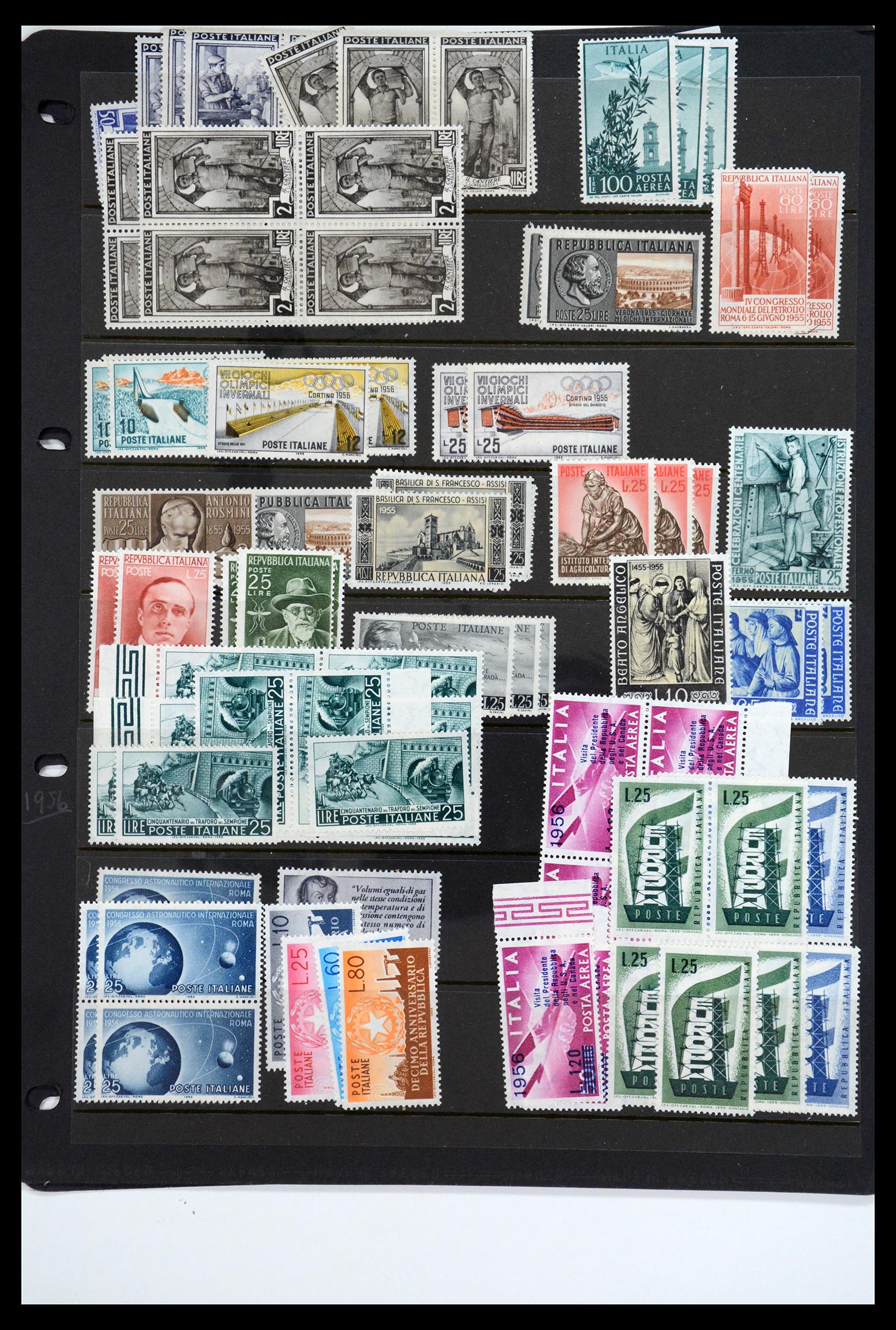 36760 020 - Postzegelverzameling 36760 Italië 1861-1970
