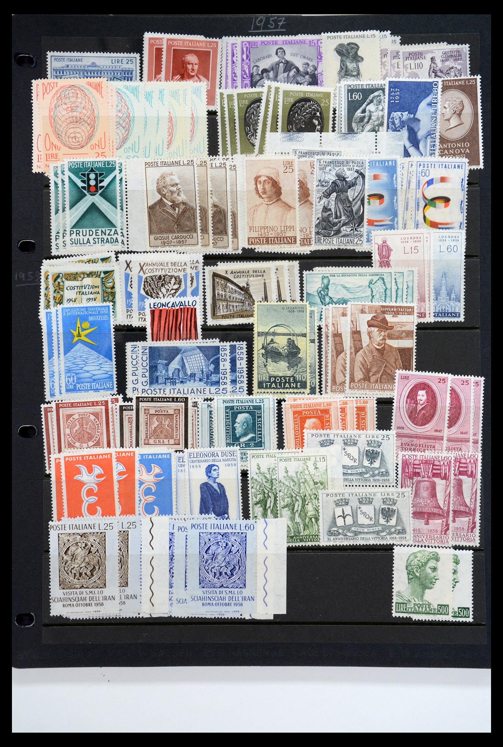 36760 022 - Postzegelverzameling 36760 Italië 1861-1970