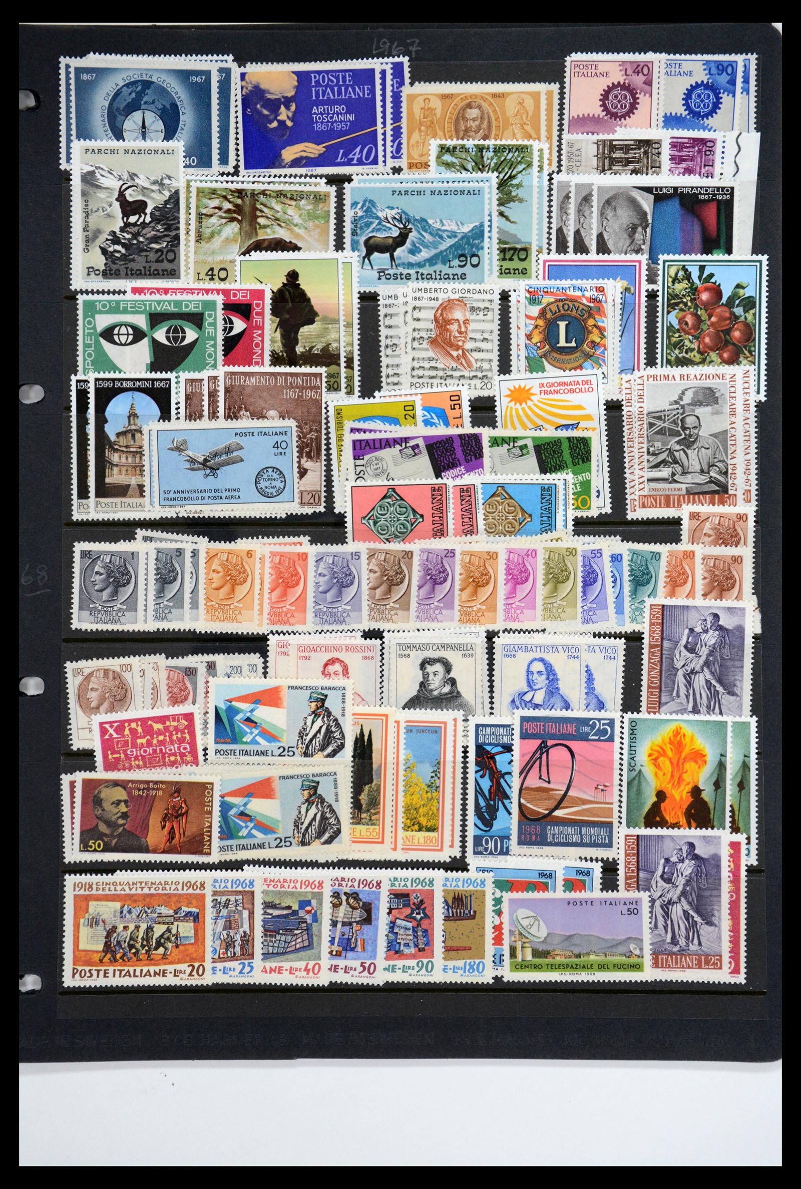 36760 029 - Postzegelverzameling 36760 Italië 1861-1970