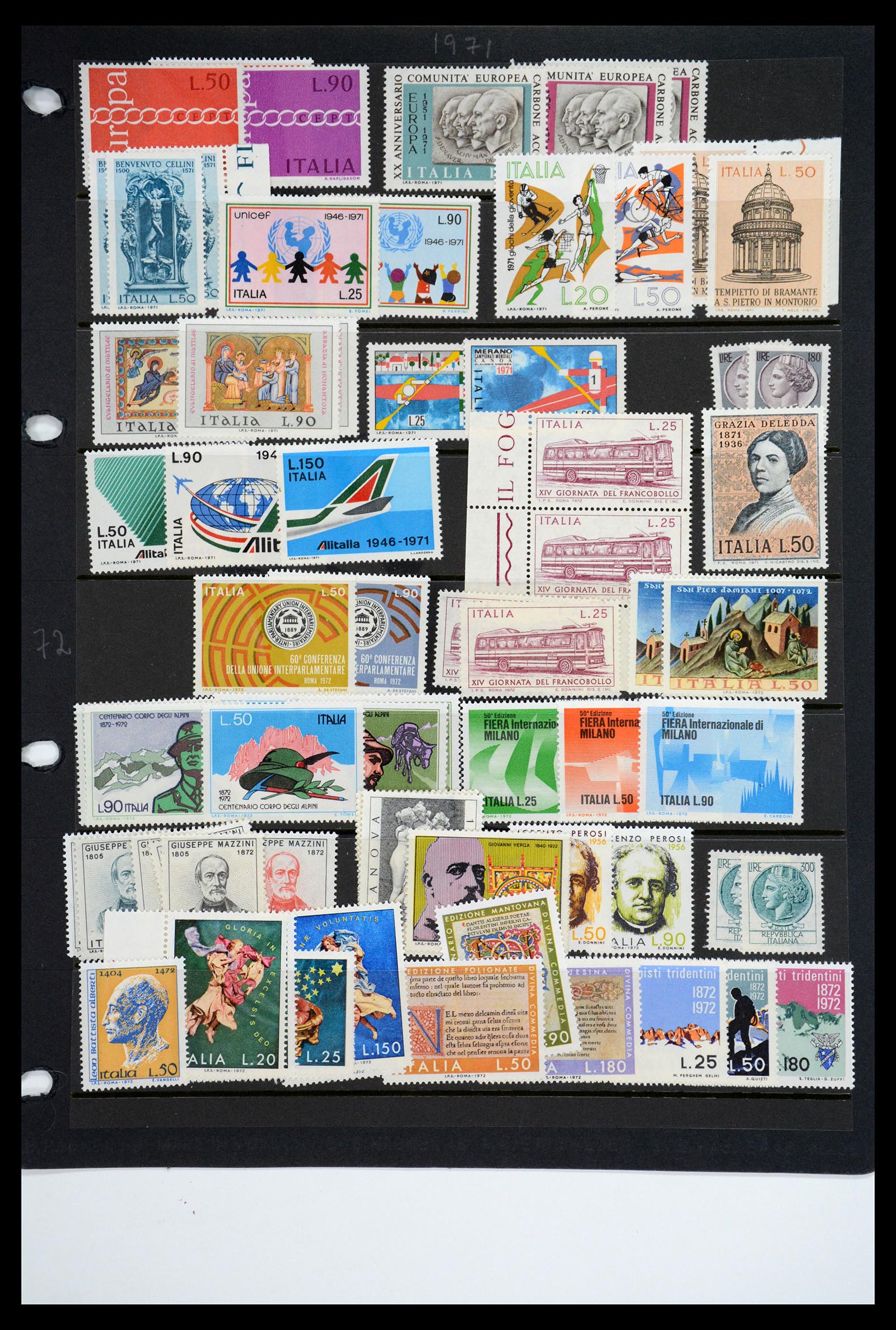 36760 031 - Postzegelverzameling 36760 Italië 1861-1970