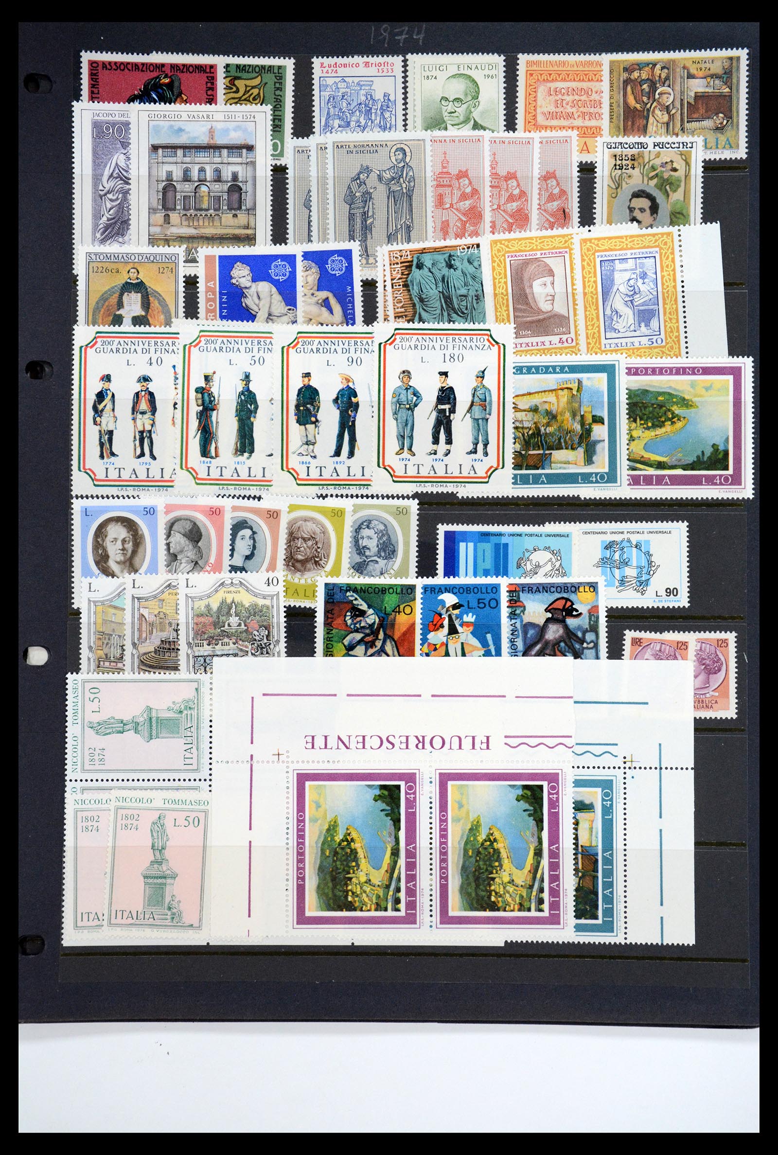 36760 033 - Postzegelverzameling 36760 Italië 1861-1970
