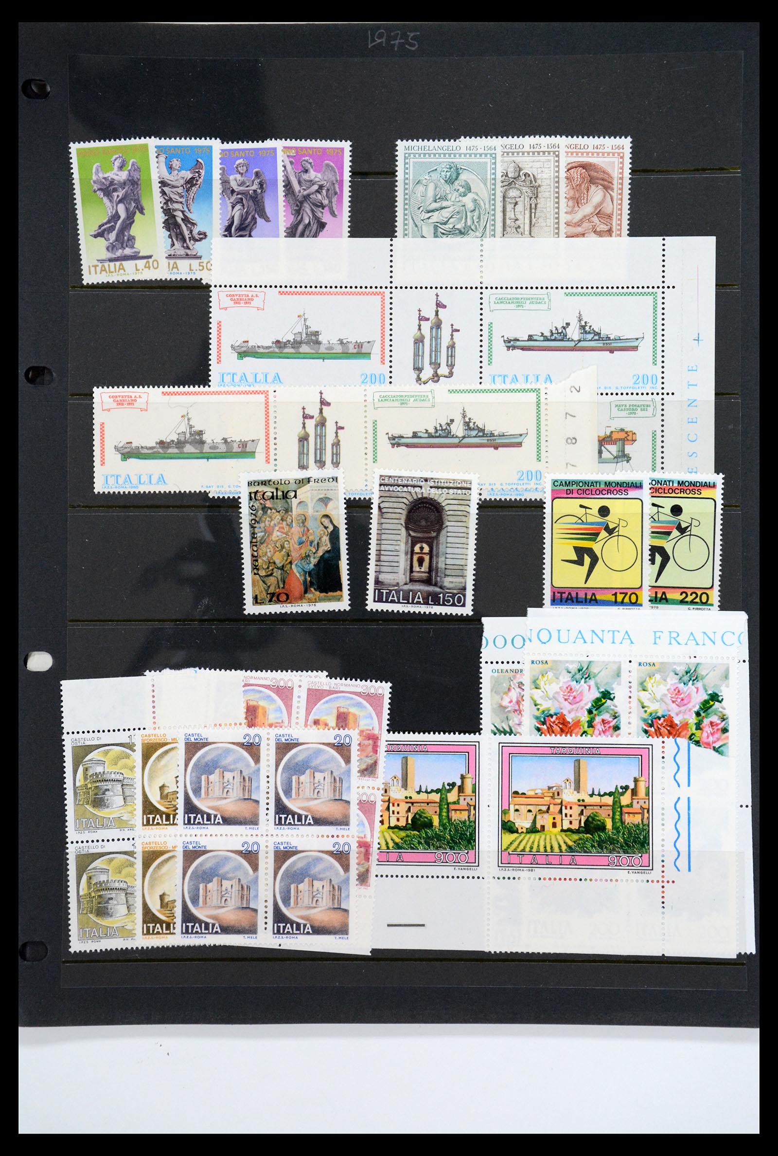 36760 034 - Postzegelverzameling 36760 Italië 1861-1970