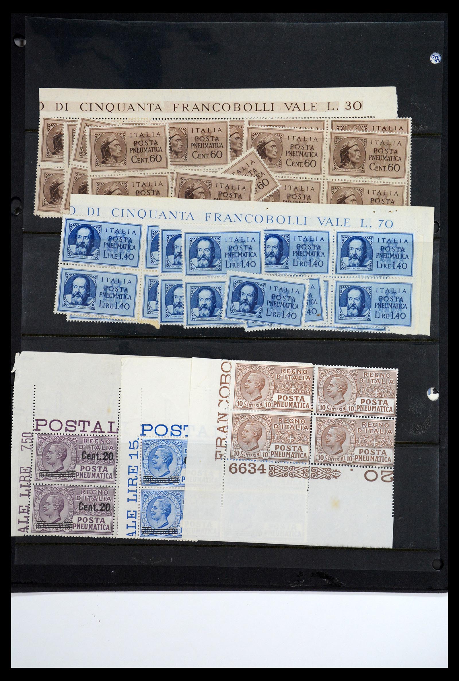 36760 035 - Postzegelverzameling 36760 Italië 1861-1970
