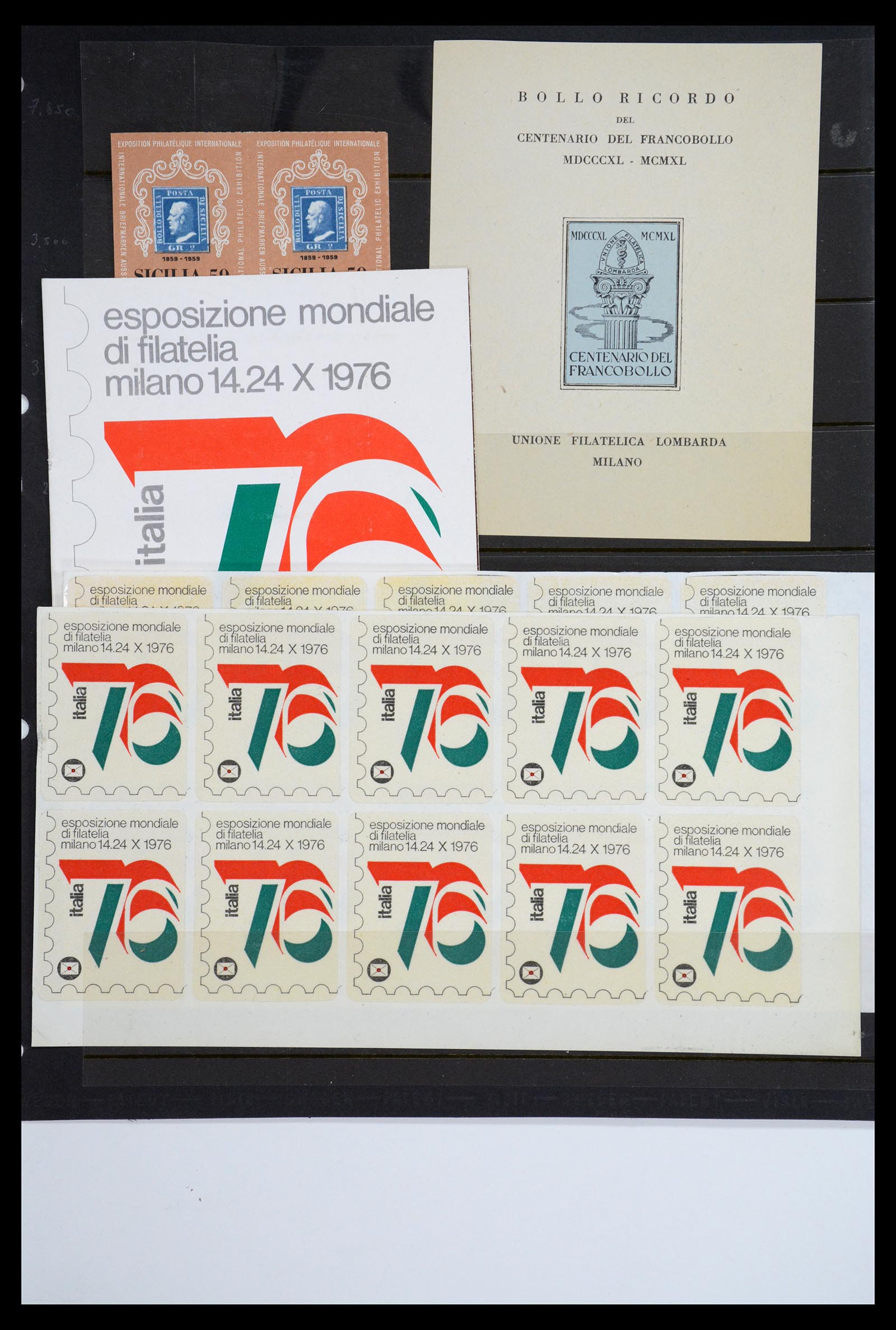 36760 038 - Postzegelverzameling 36760 Italië 1861-1970