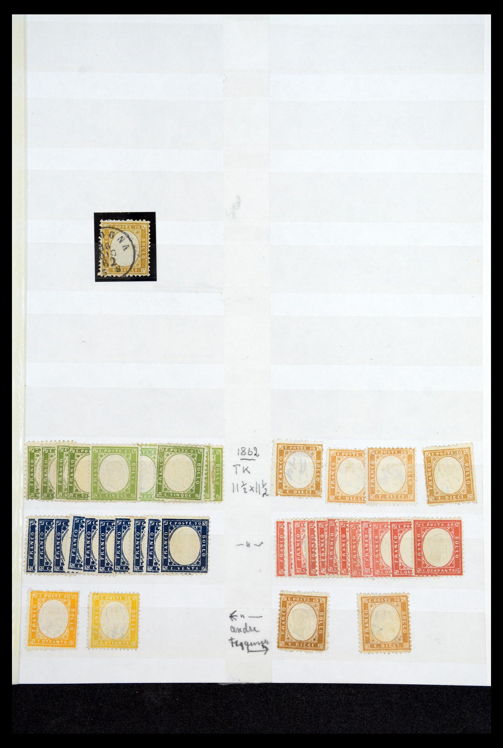 36760 042 - Postzegelverzameling 36760 Italië 1861-1970