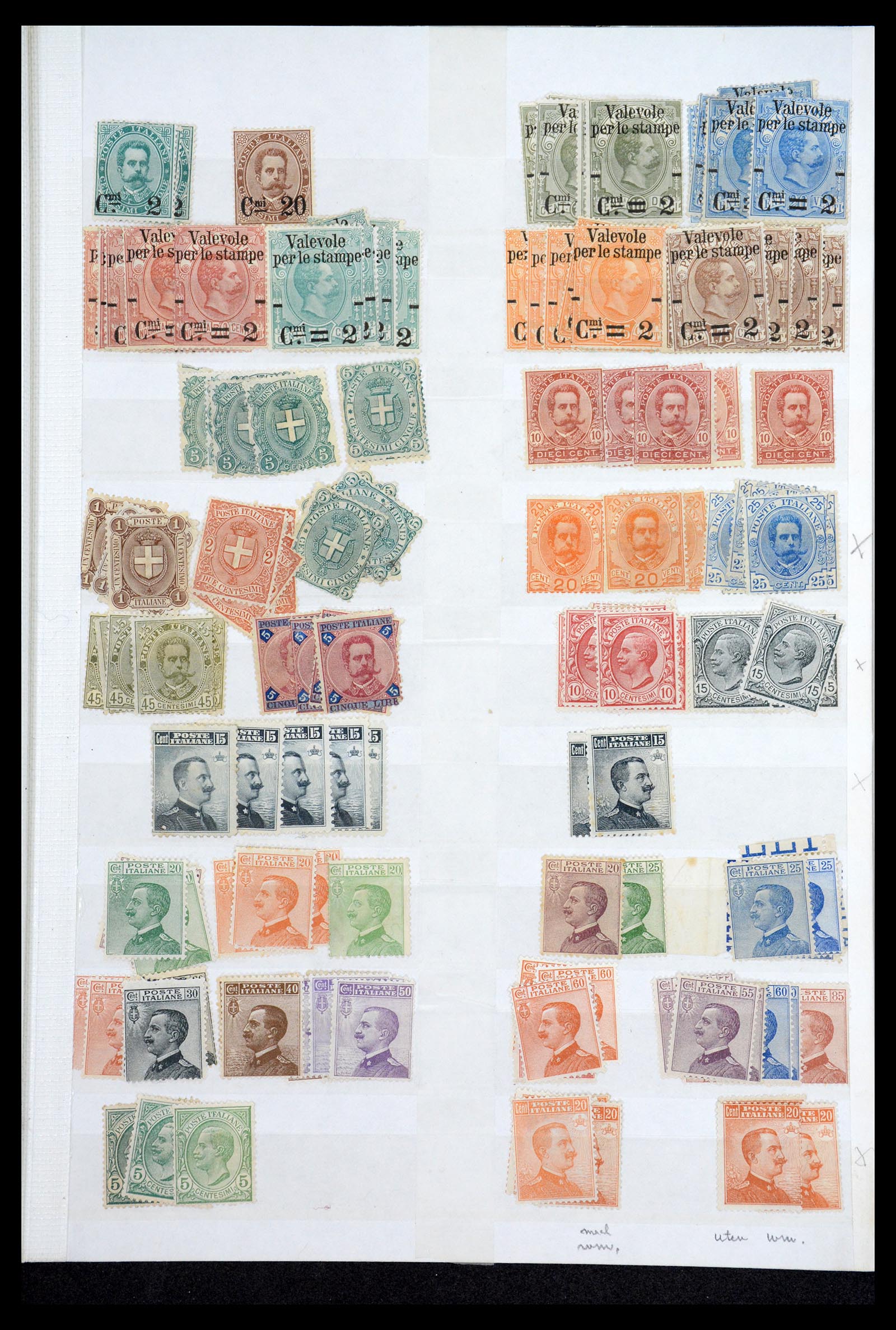 36760 046 - Postzegelverzameling 36760 Italië 1861-1970