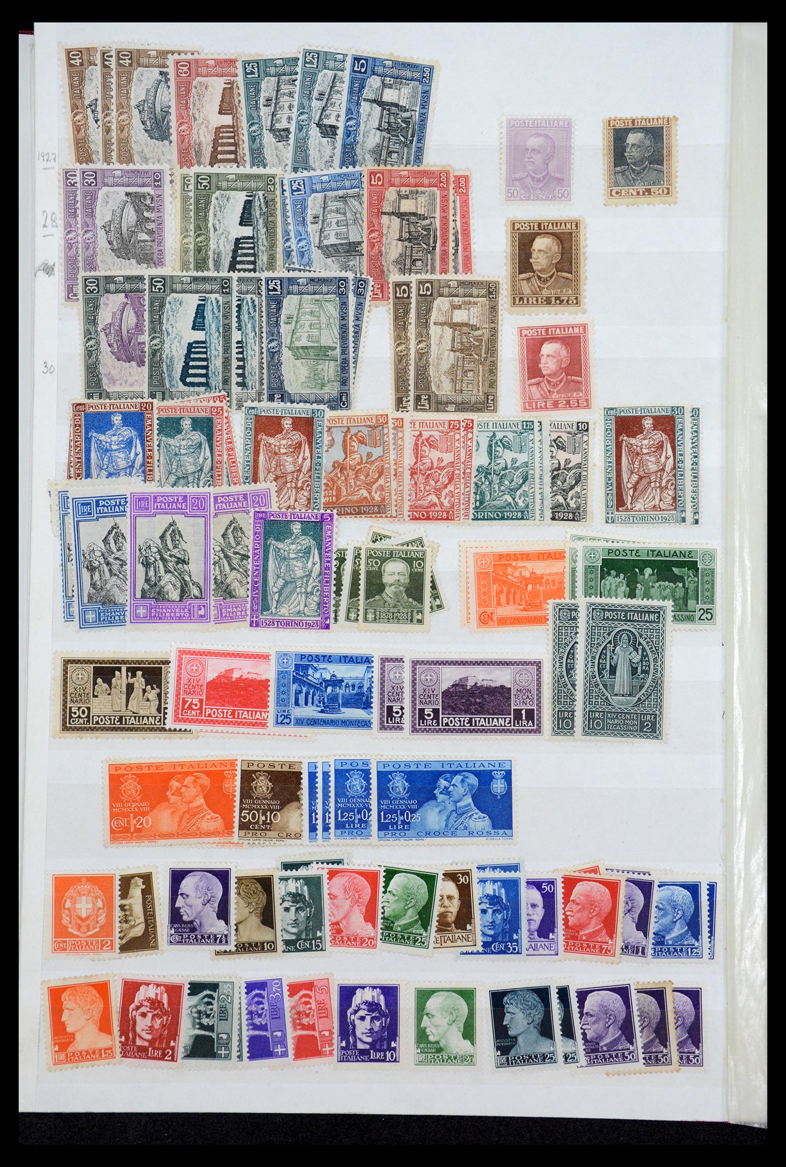 36760 049 - Postzegelverzameling 36760 Italië 1861-1970