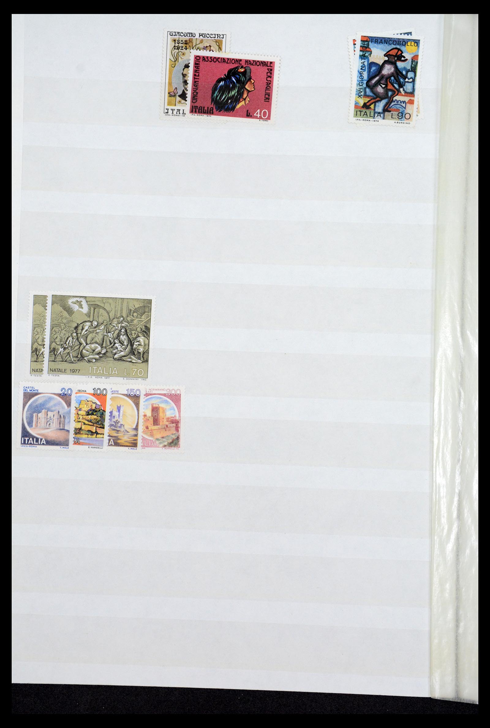 36760 059 - Postzegelverzameling 36760 Italië 1861-1970