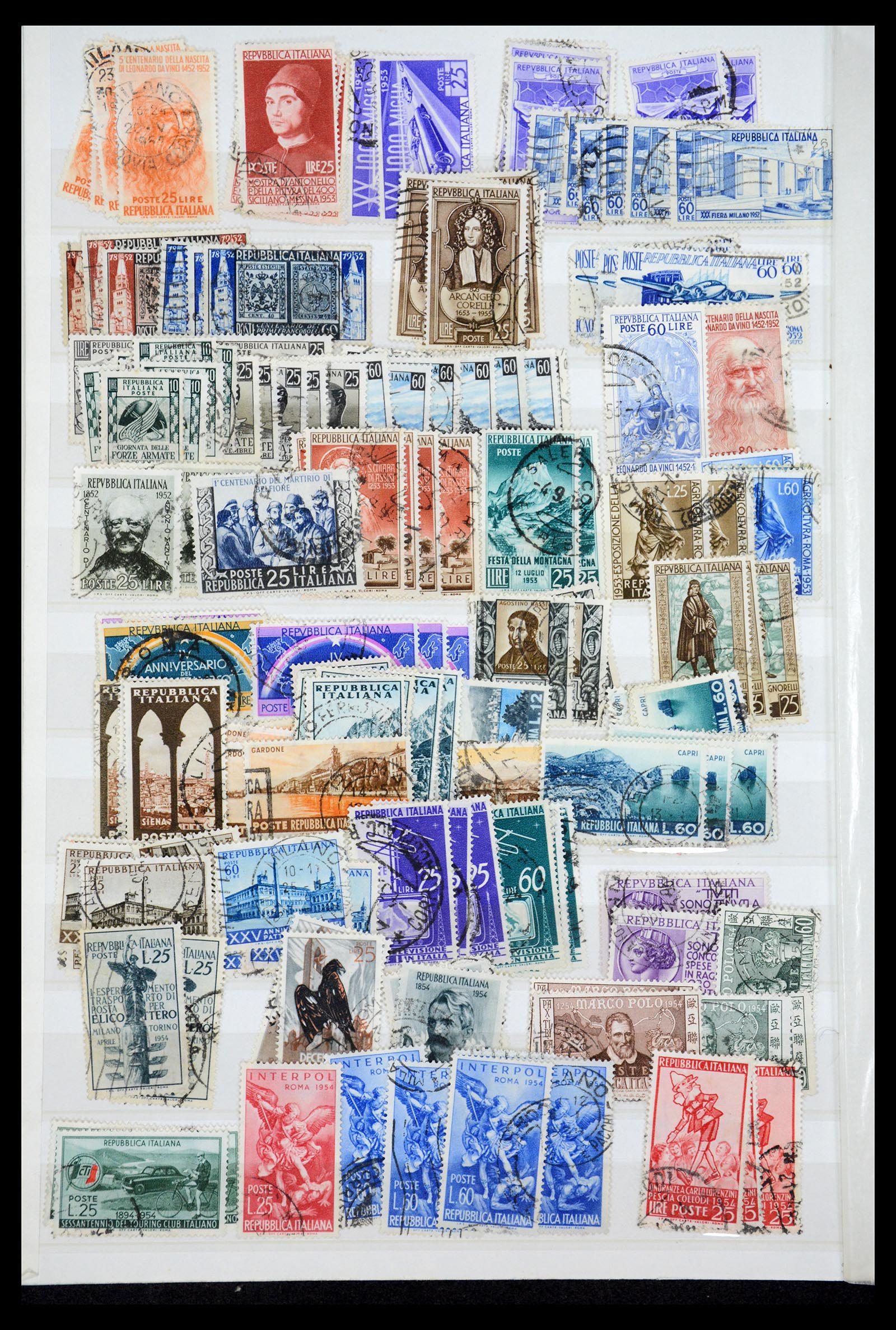 36760 103 - Postzegelverzameling 36760 Italië 1861-1970