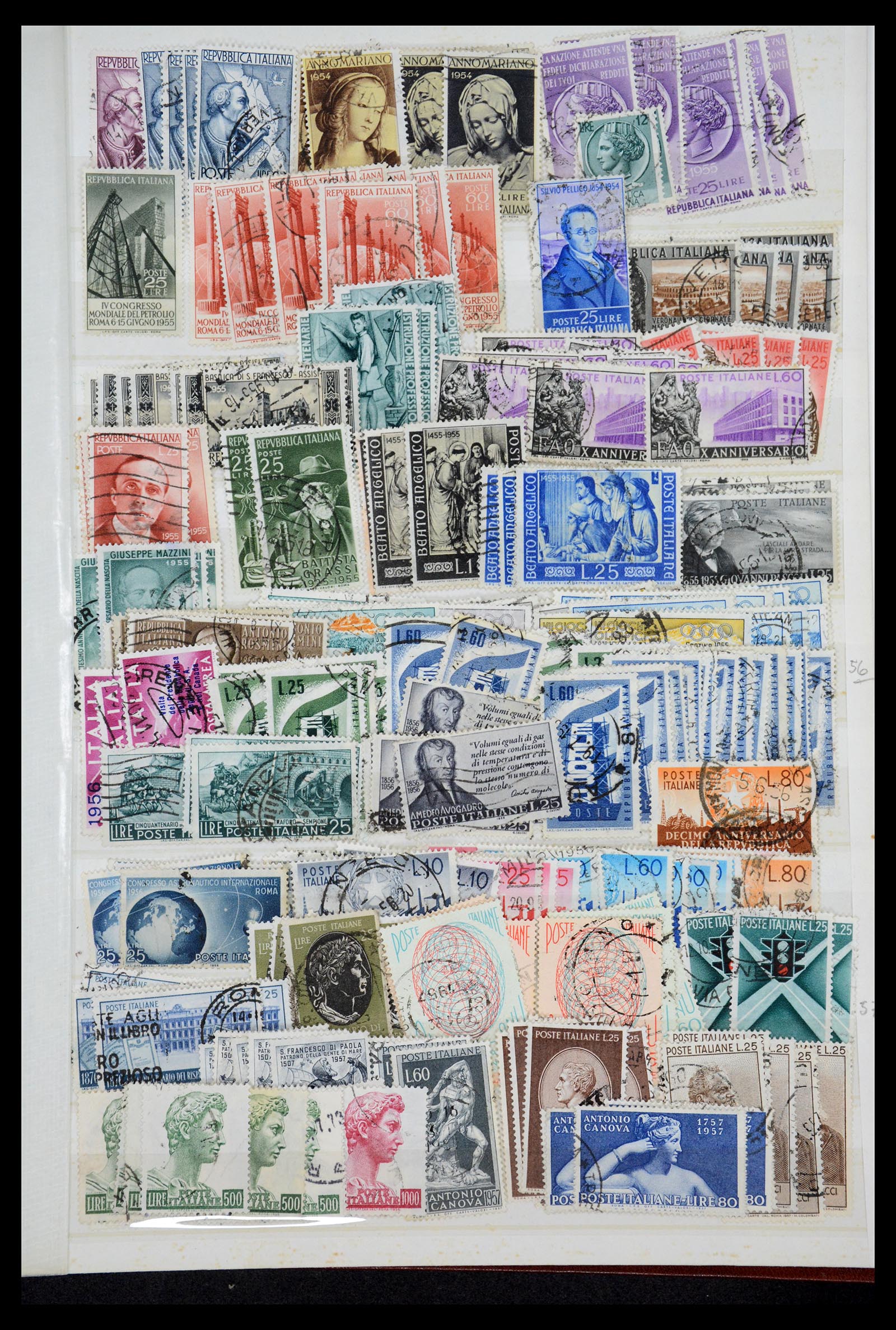 36760 104 - Postzegelverzameling 36760 Italië 1861-1970