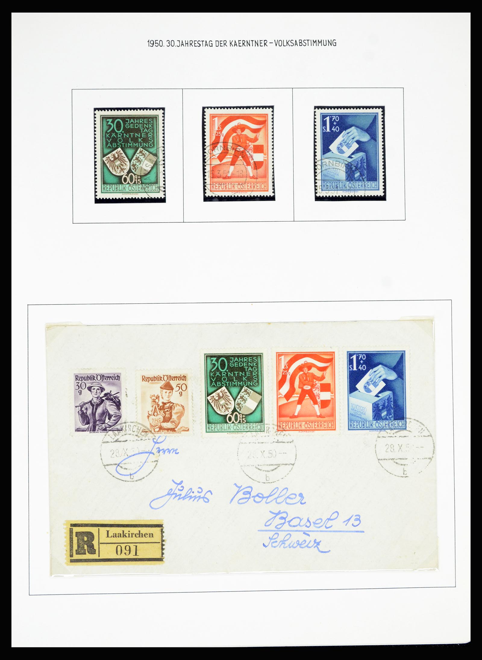 36764 004 - Postzegelverzameling 36764 Oostenrijk 1850-1980.