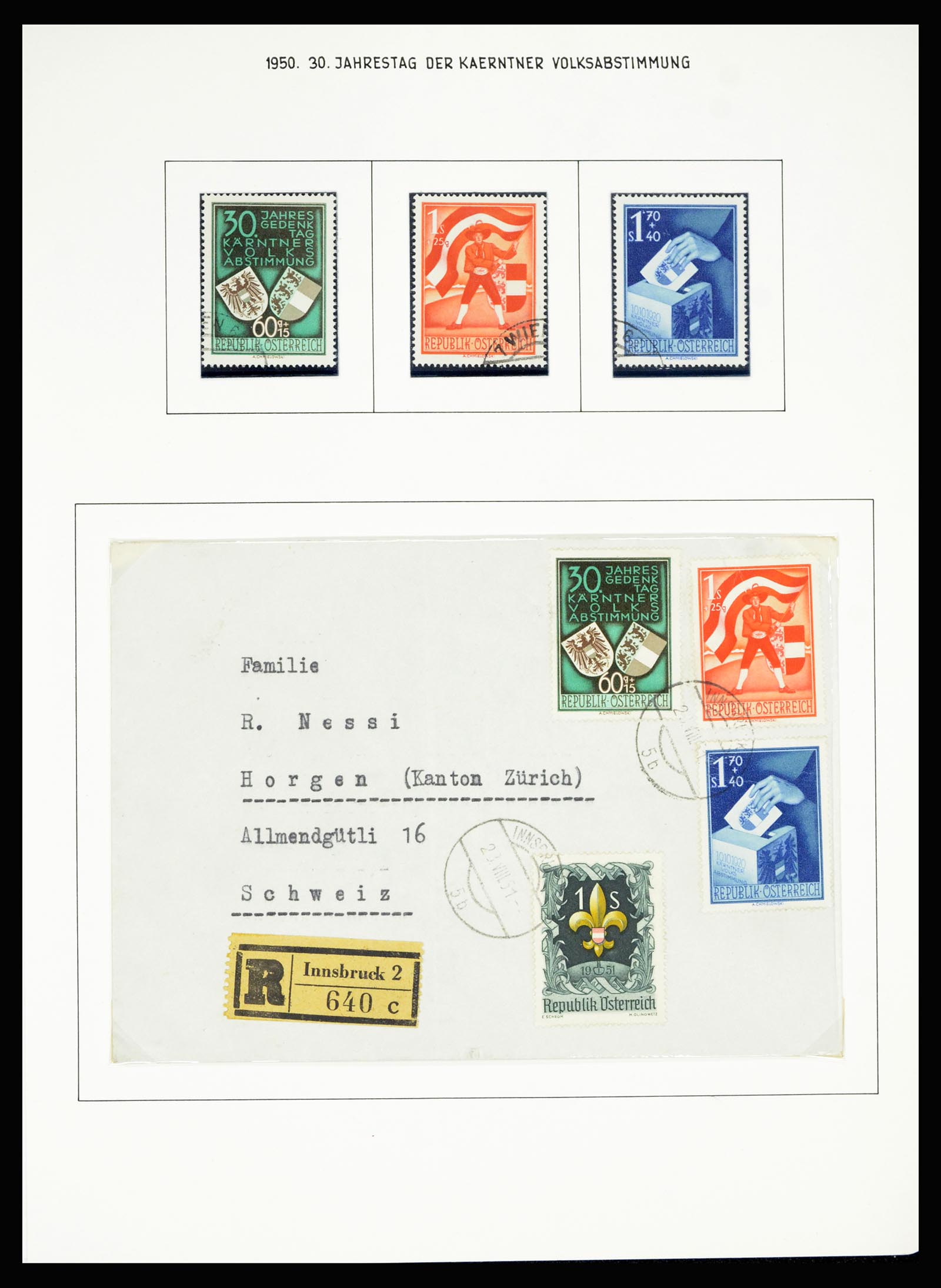 36764 005 - Stamp collection 36764 Austria 1850-1980.