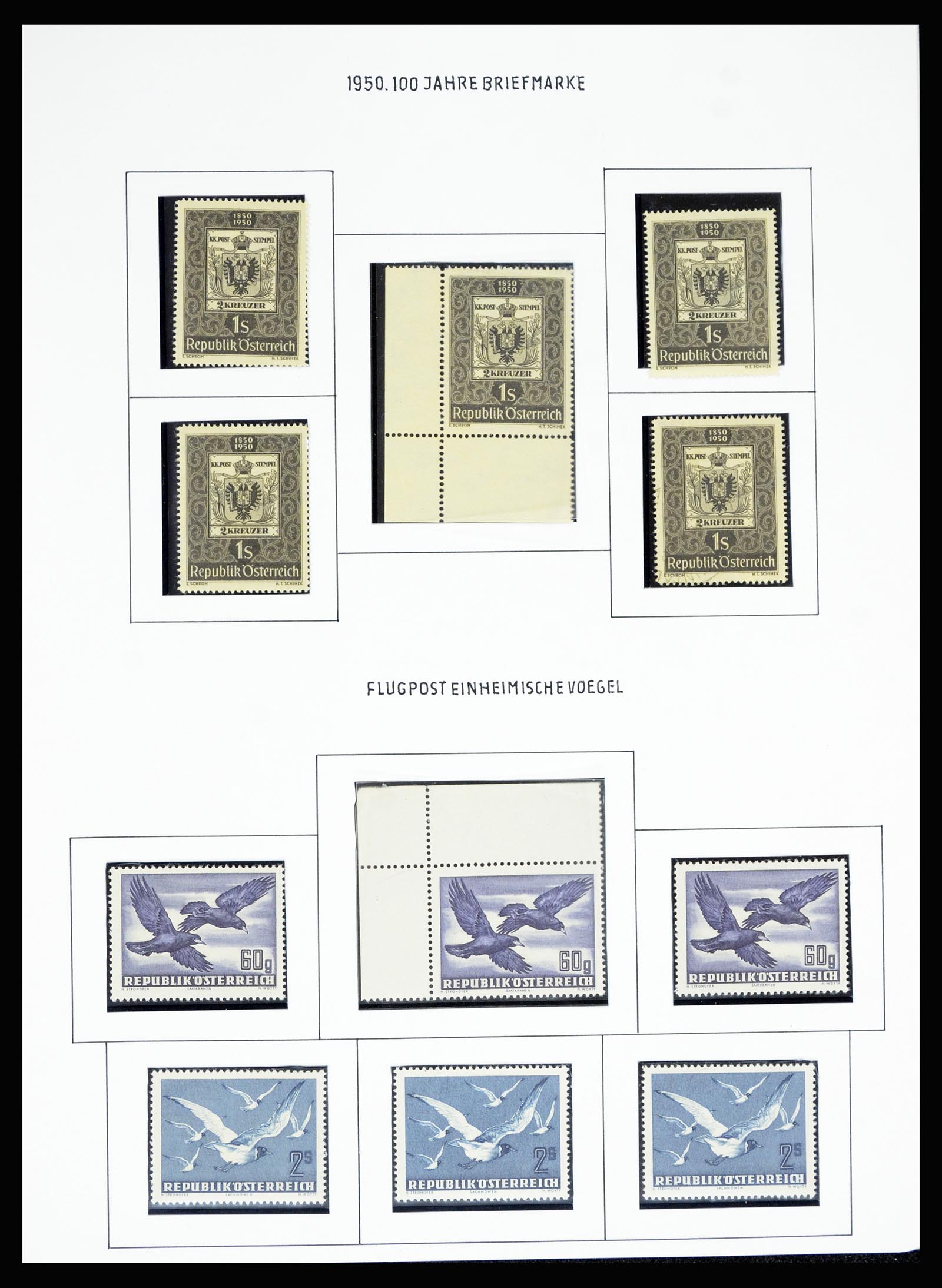 36764 007 - Postzegelverzameling 36764 Oostenrijk 1850-1980.