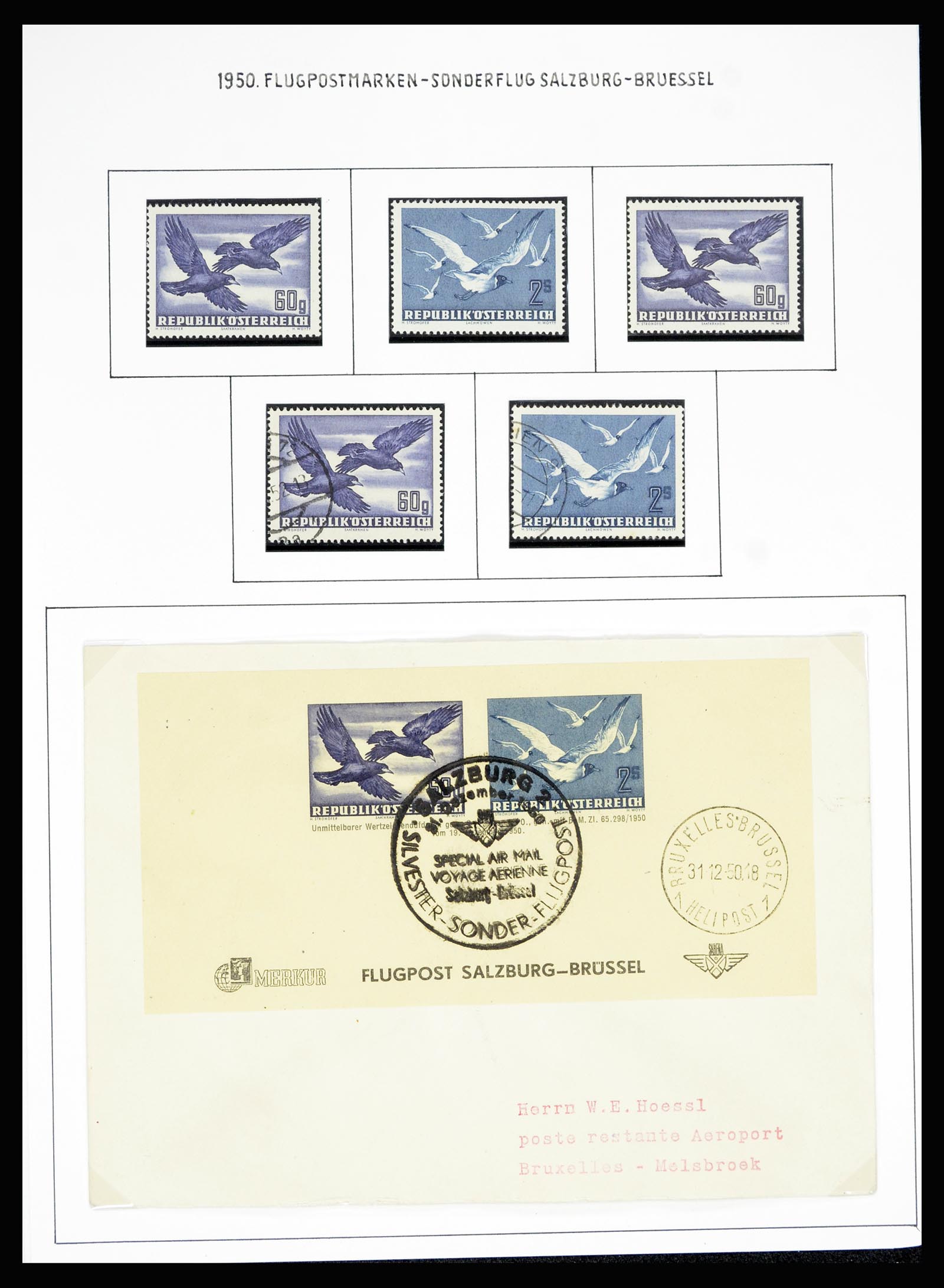 36764 011 - Postzegelverzameling 36764 Oostenrijk 1850-1980.