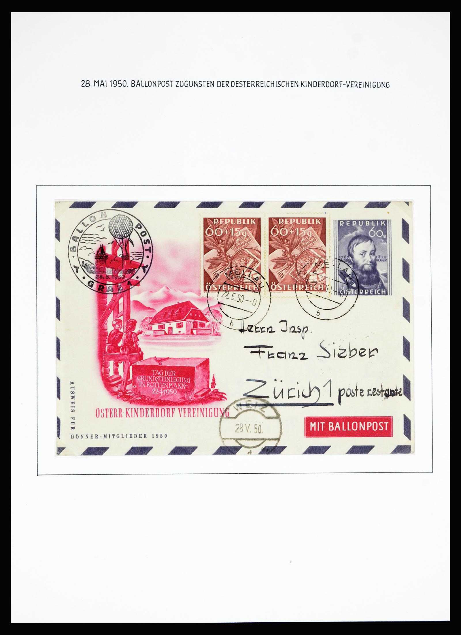 36764 015 - Postzegelverzameling 36764 Oostenrijk 1850-1980.