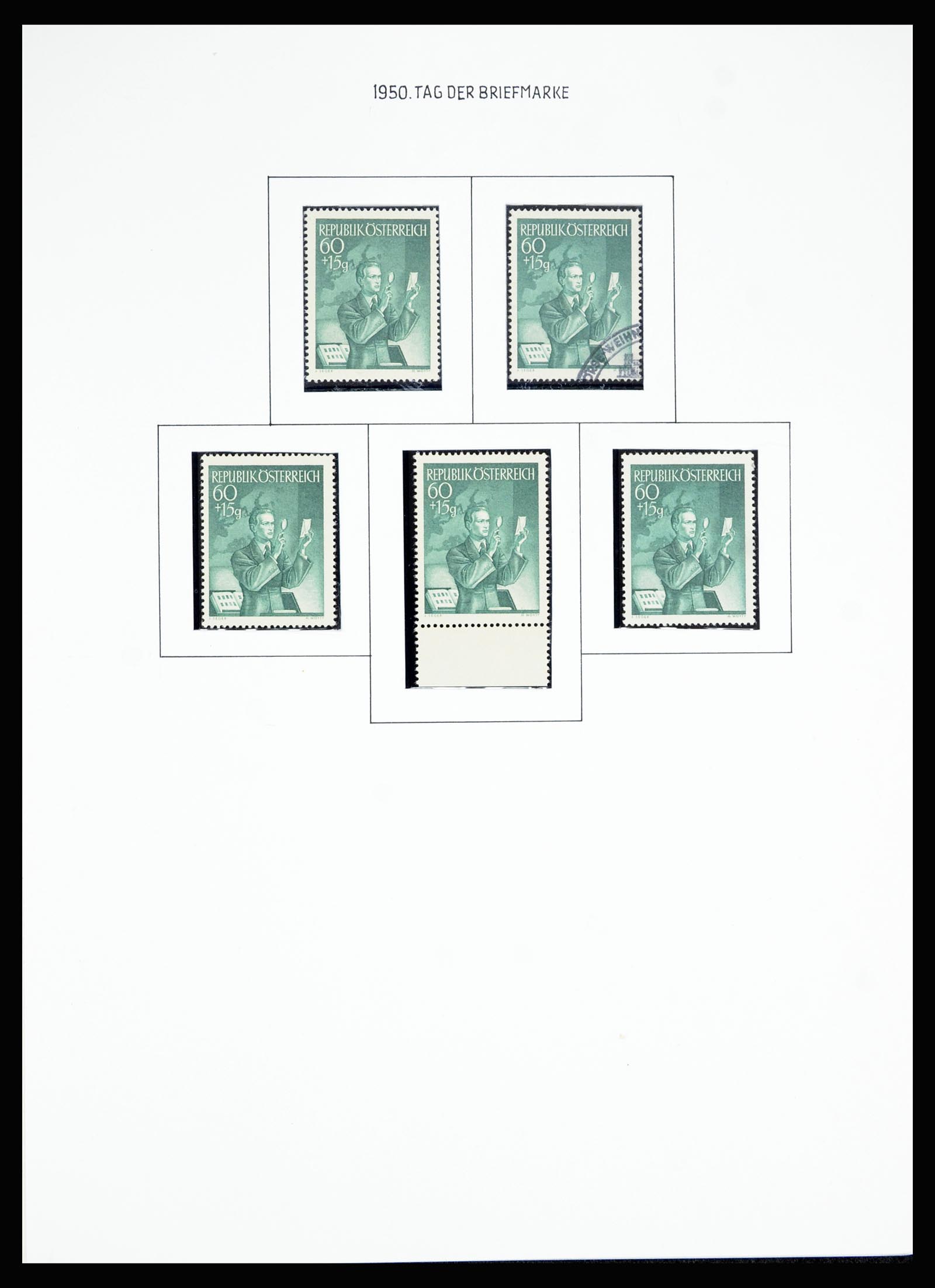 36764 017 - Postzegelverzameling 36764 Oostenrijk 1850-1980.