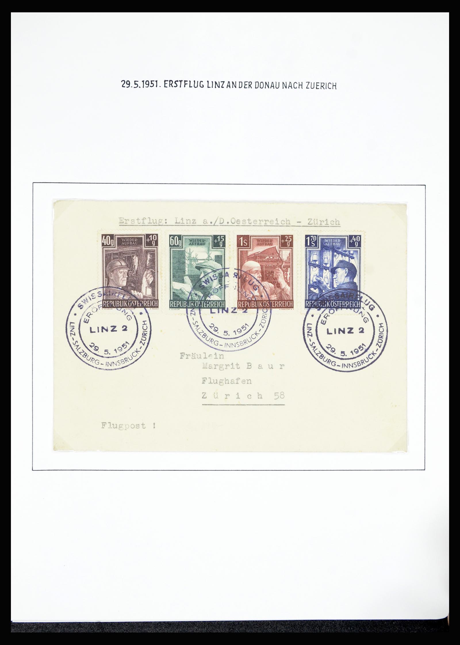 36764 024 - Postzegelverzameling 36764 Oostenrijk 1850-1980.