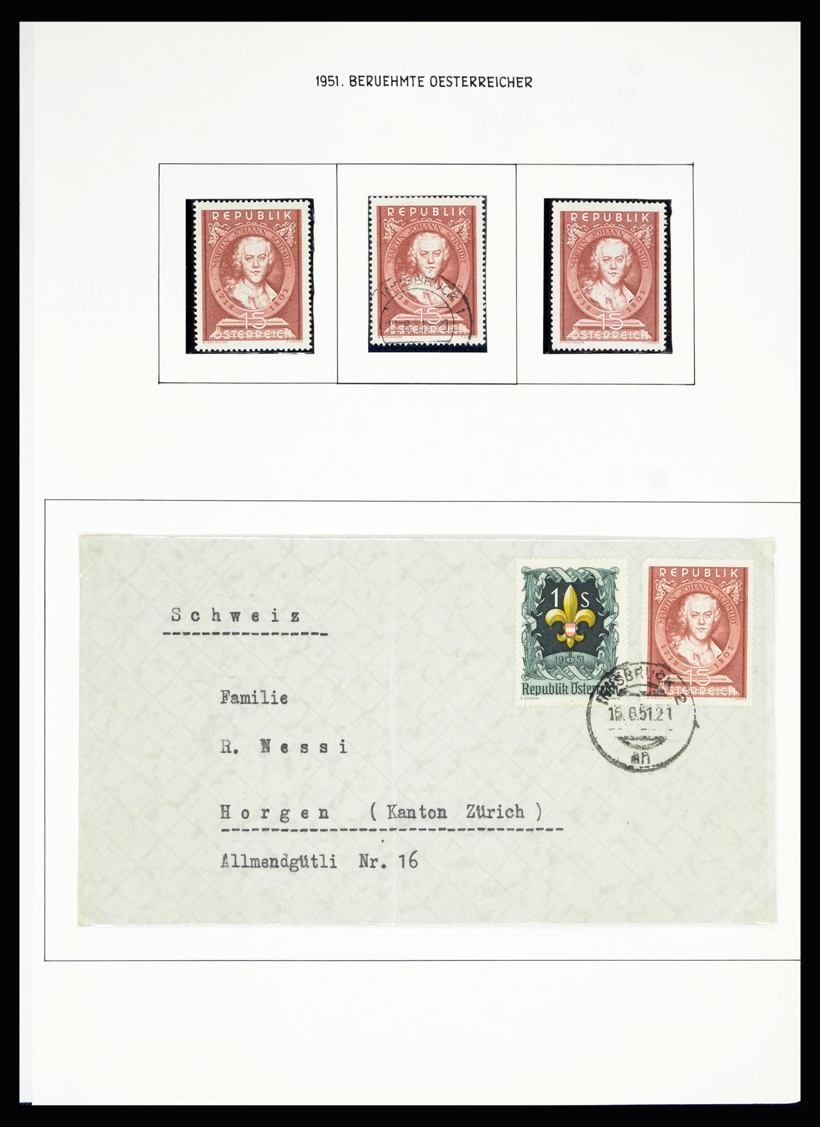 36764 028 - Stamp collection 36764 Austria 1850-1980.
