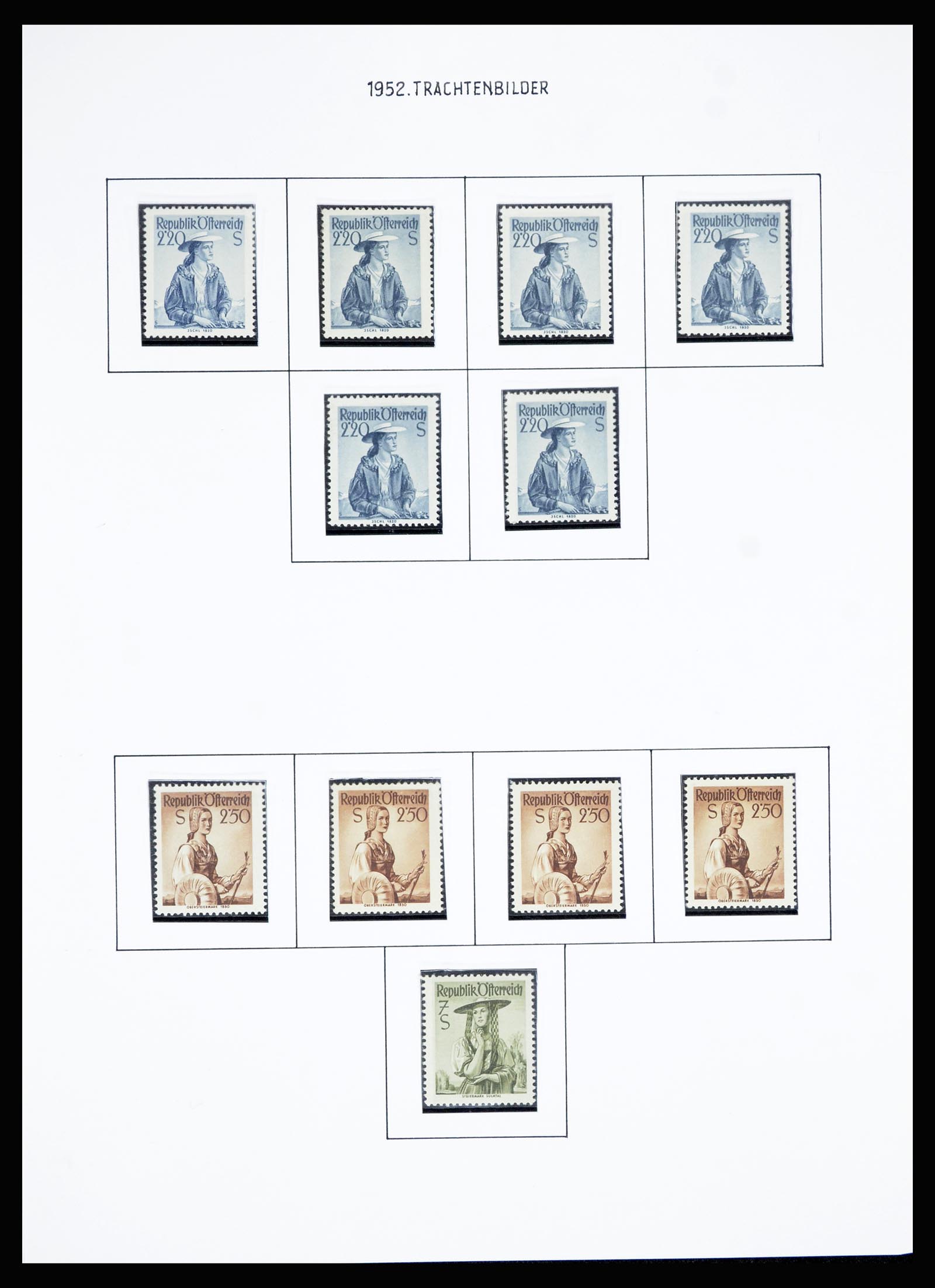 36764 037 - Postzegelverzameling 36764 Oostenrijk 1850-1980.