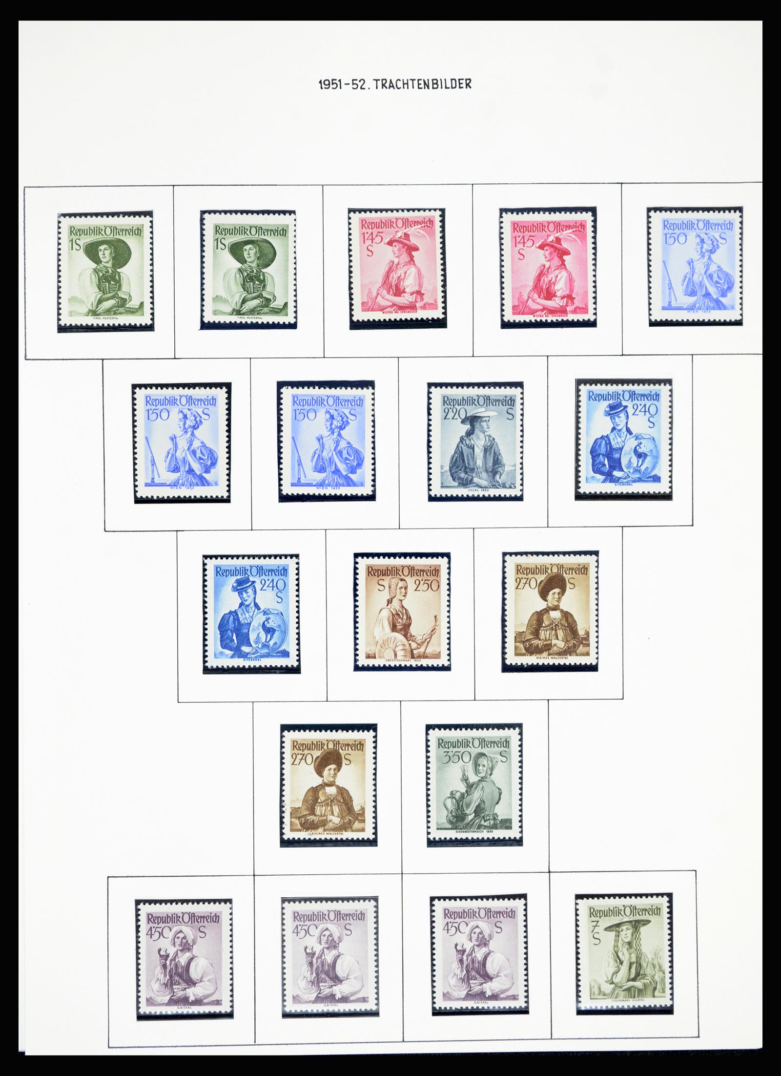 36764 038 - Postzegelverzameling 36764 Oostenrijk 1850-1980.