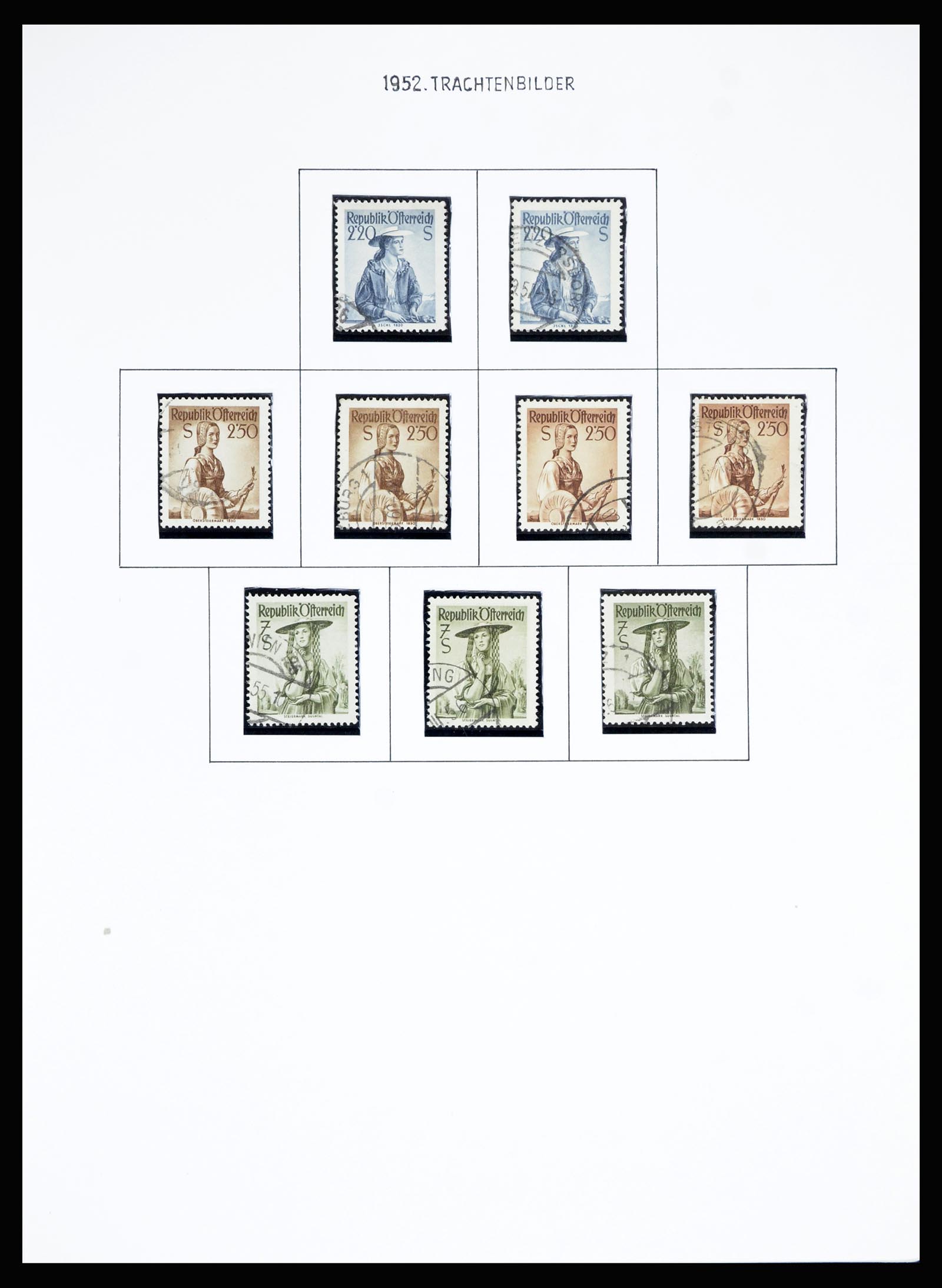 36764 039 - Postzegelverzameling 36764 Oostenrijk 1850-1980.