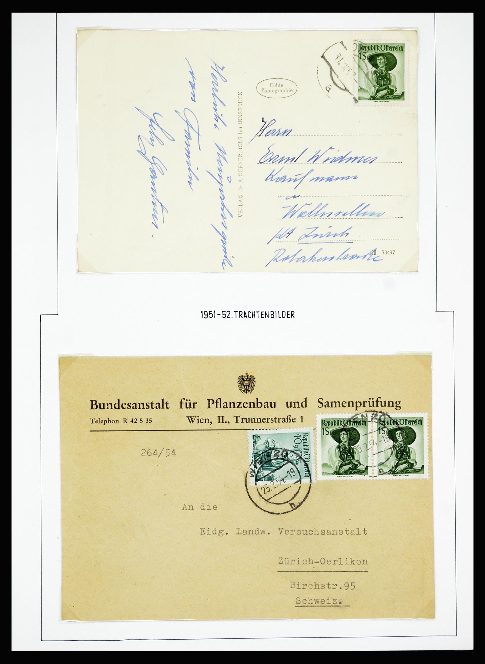 36764 040 - Postzegelverzameling 36764 Oostenrijk 1850-1980.