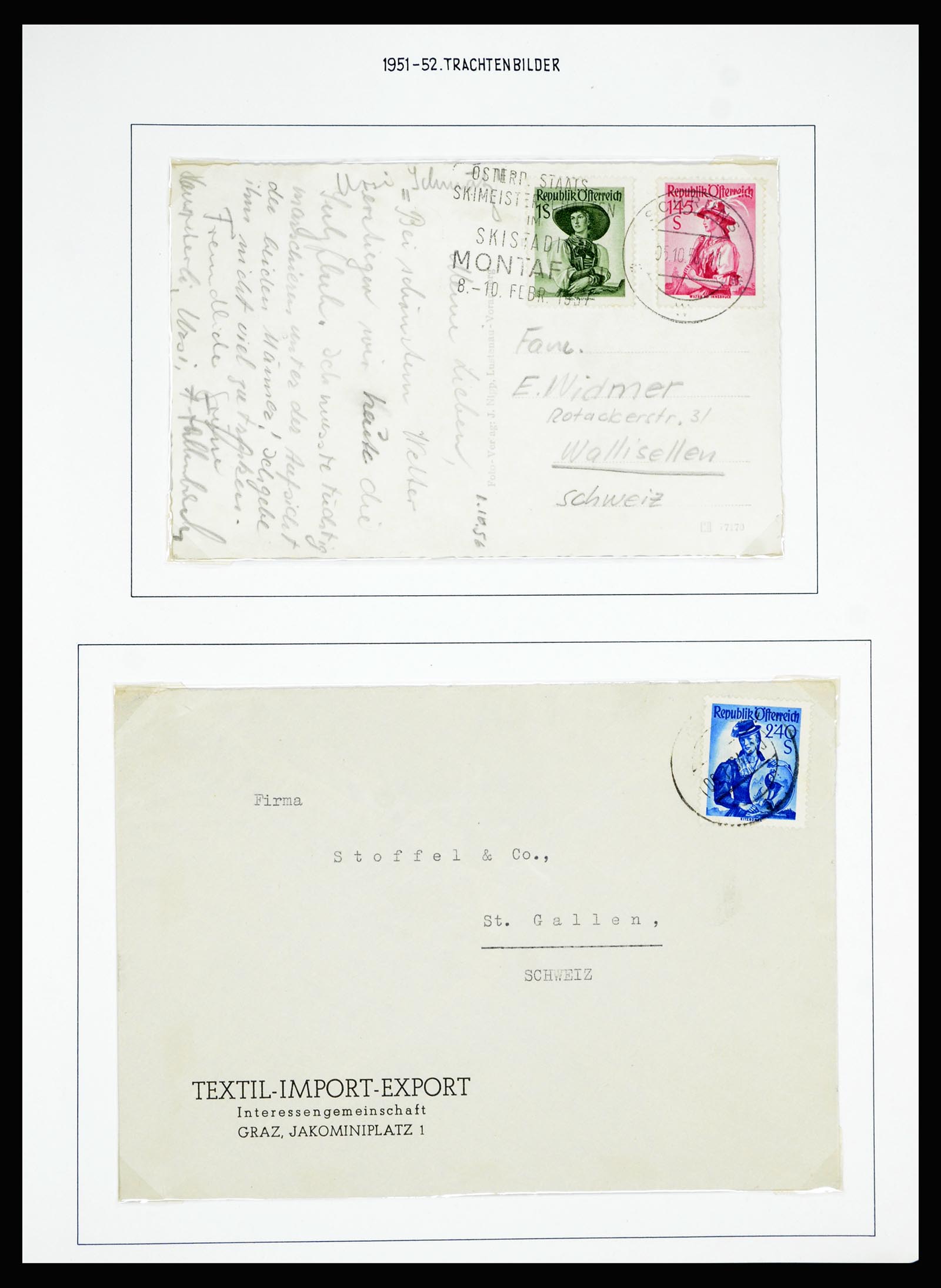 36764 043 - Postzegelverzameling 36764 Oostenrijk 1850-1980.