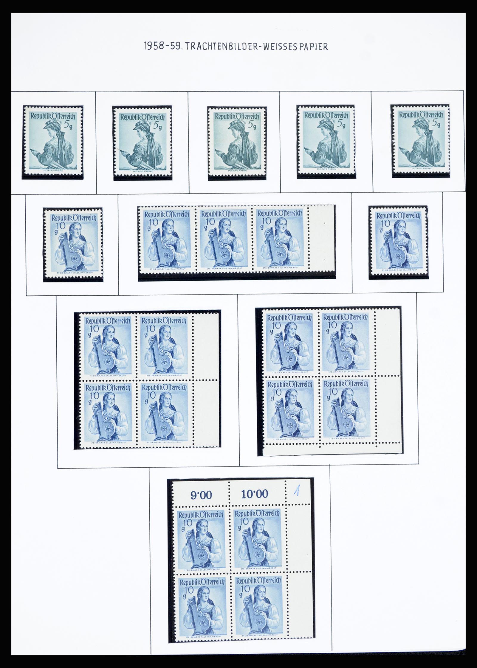 36764 047 - Postzegelverzameling 36764 Oostenrijk 1850-1980.