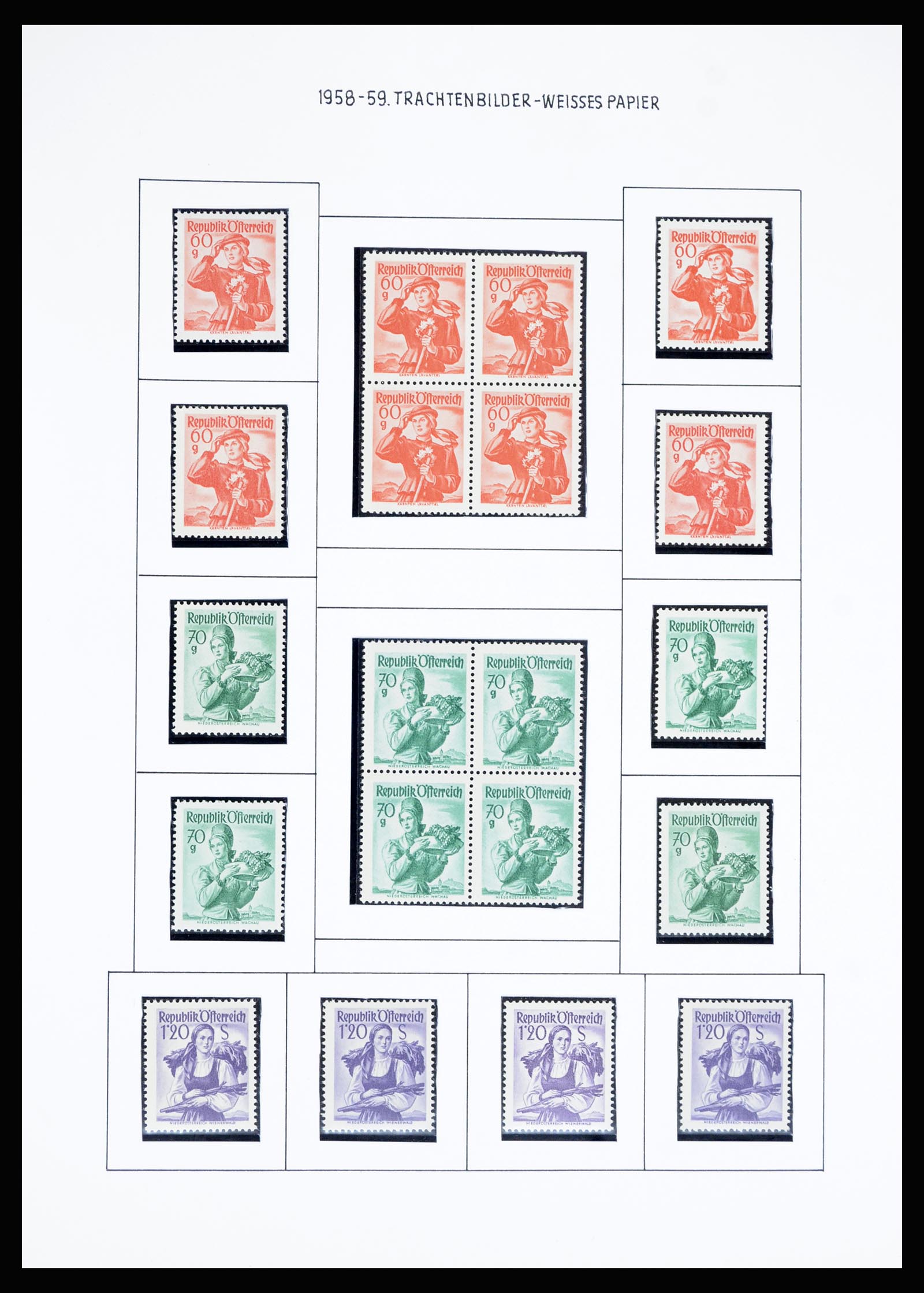 36764 049 - Postzegelverzameling 36764 Oostenrijk 1850-1980.