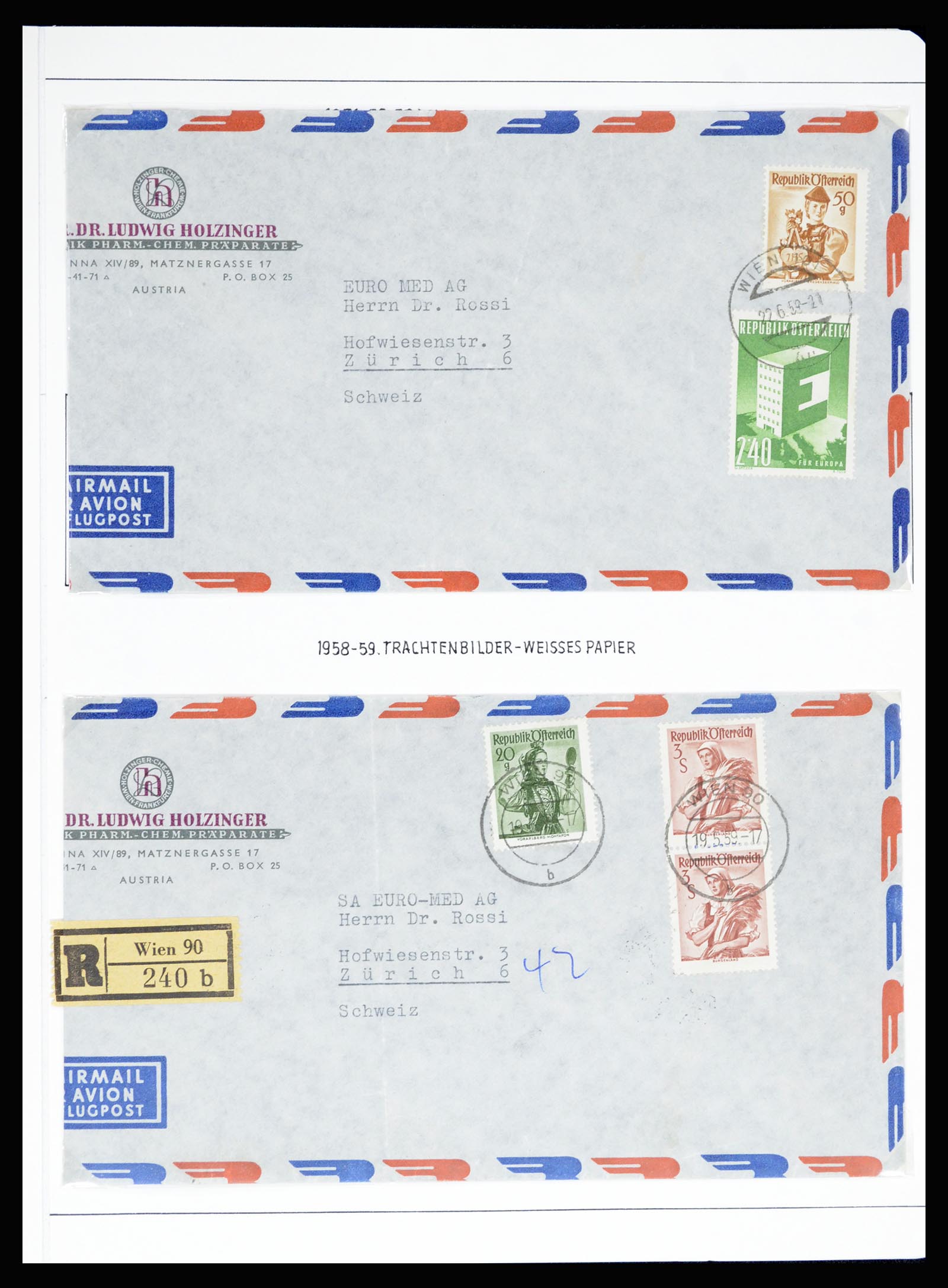 36764 057 - Postzegelverzameling 36764 Oostenrijk 1850-1980.