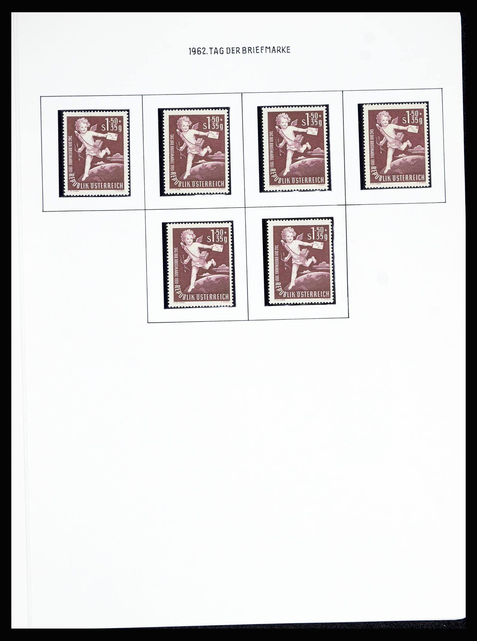 36764 063 - Postzegelverzameling 36764 Oostenrijk 1850-1980.