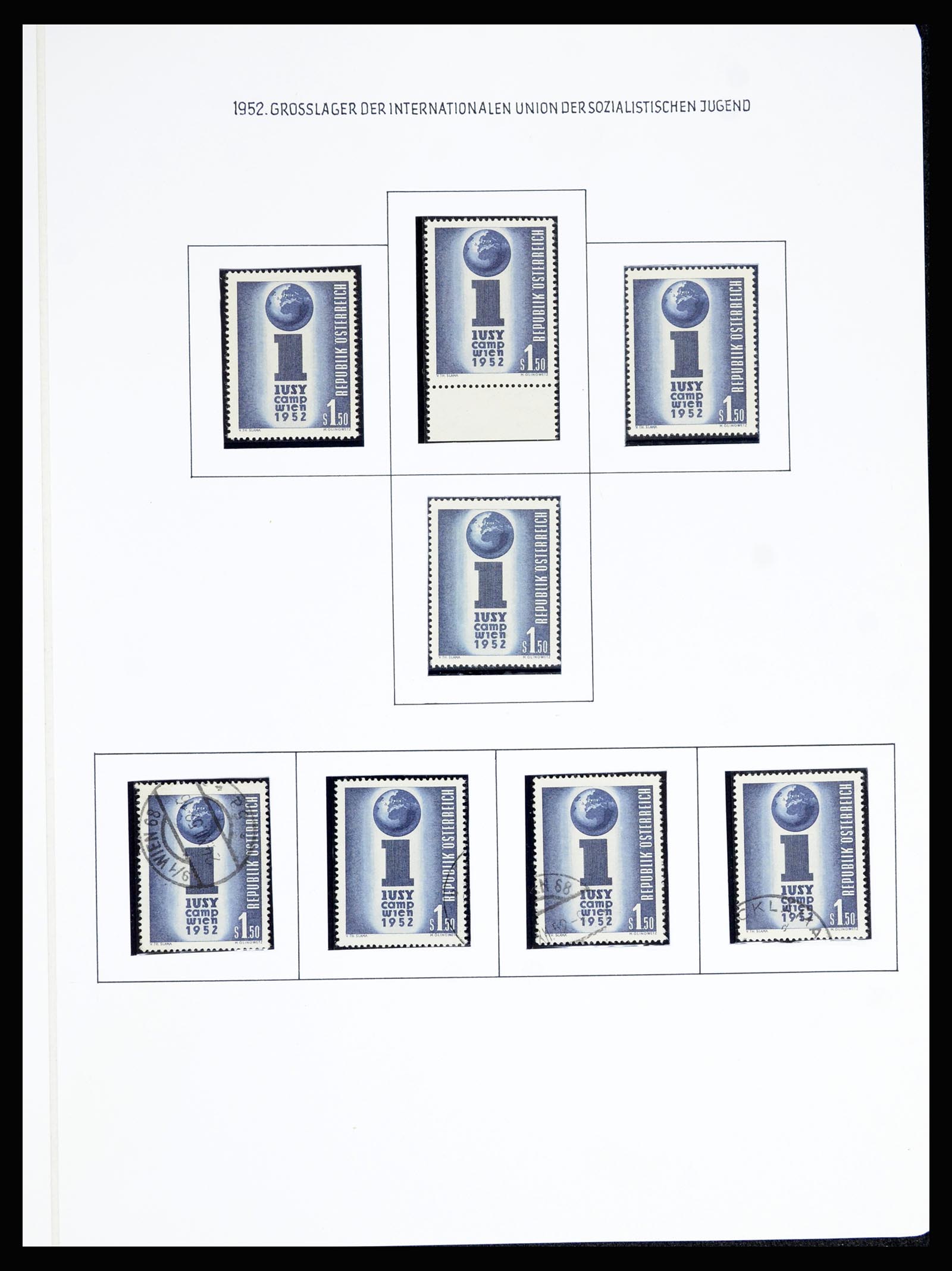 36764 066 - Postzegelverzameling 36764 Oostenrijk 1850-1980.