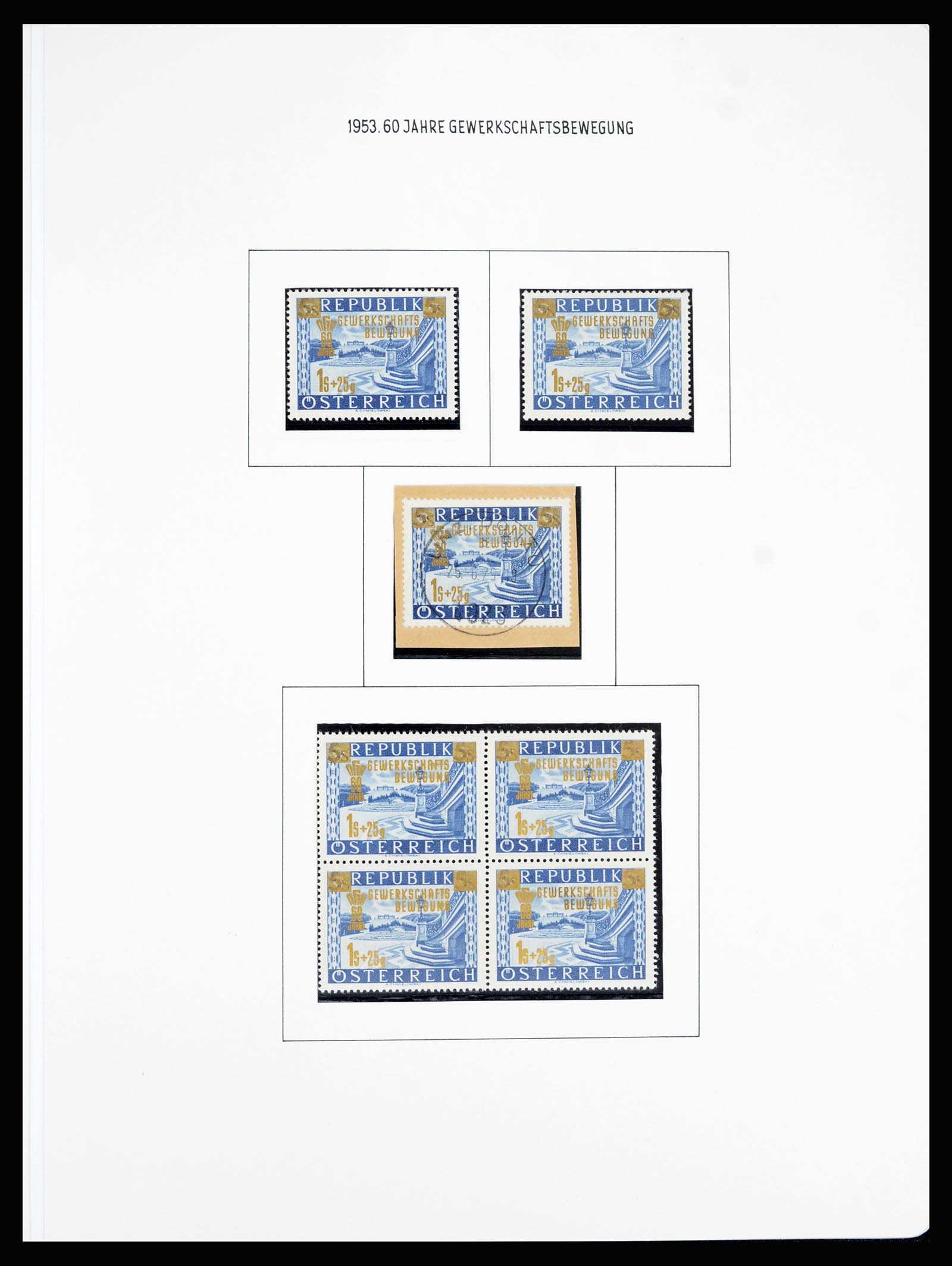 36764 074 - Postzegelverzameling 36764 Oostenrijk 1850-1980.
