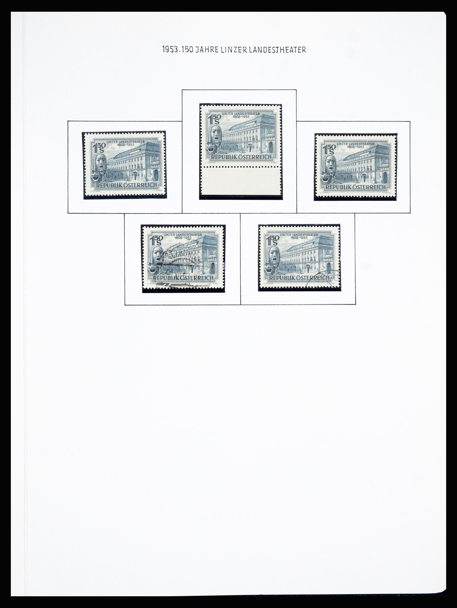 36764 082 - Postzegelverzameling 36764 Oostenrijk 1850-1980.