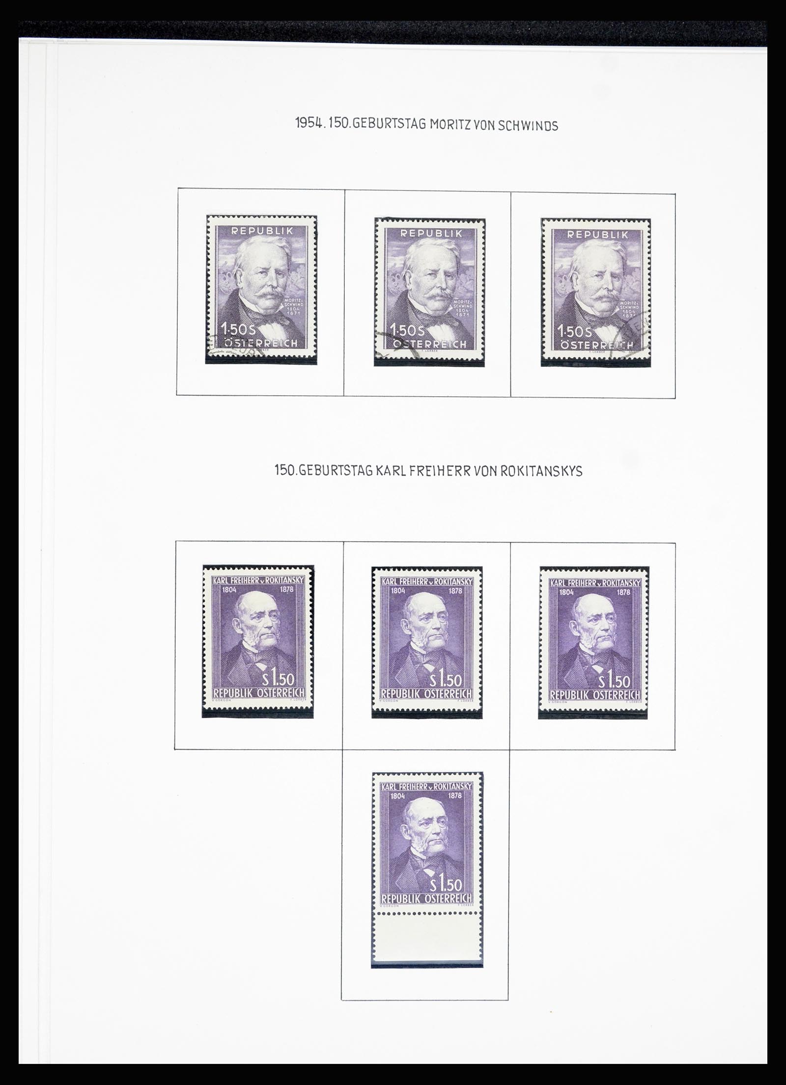 36764 091 - Stamp collection 36764 Austria 1850-1980.