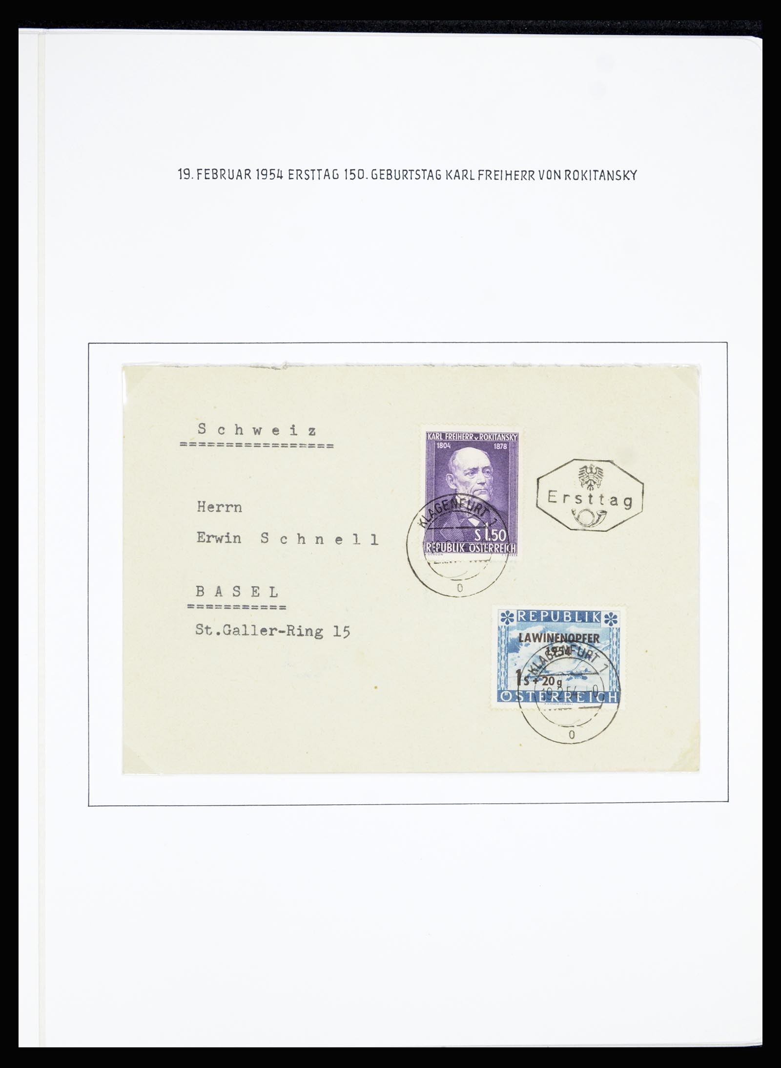 36764 094 - Postzegelverzameling 36764 Oostenrijk 1850-1980.