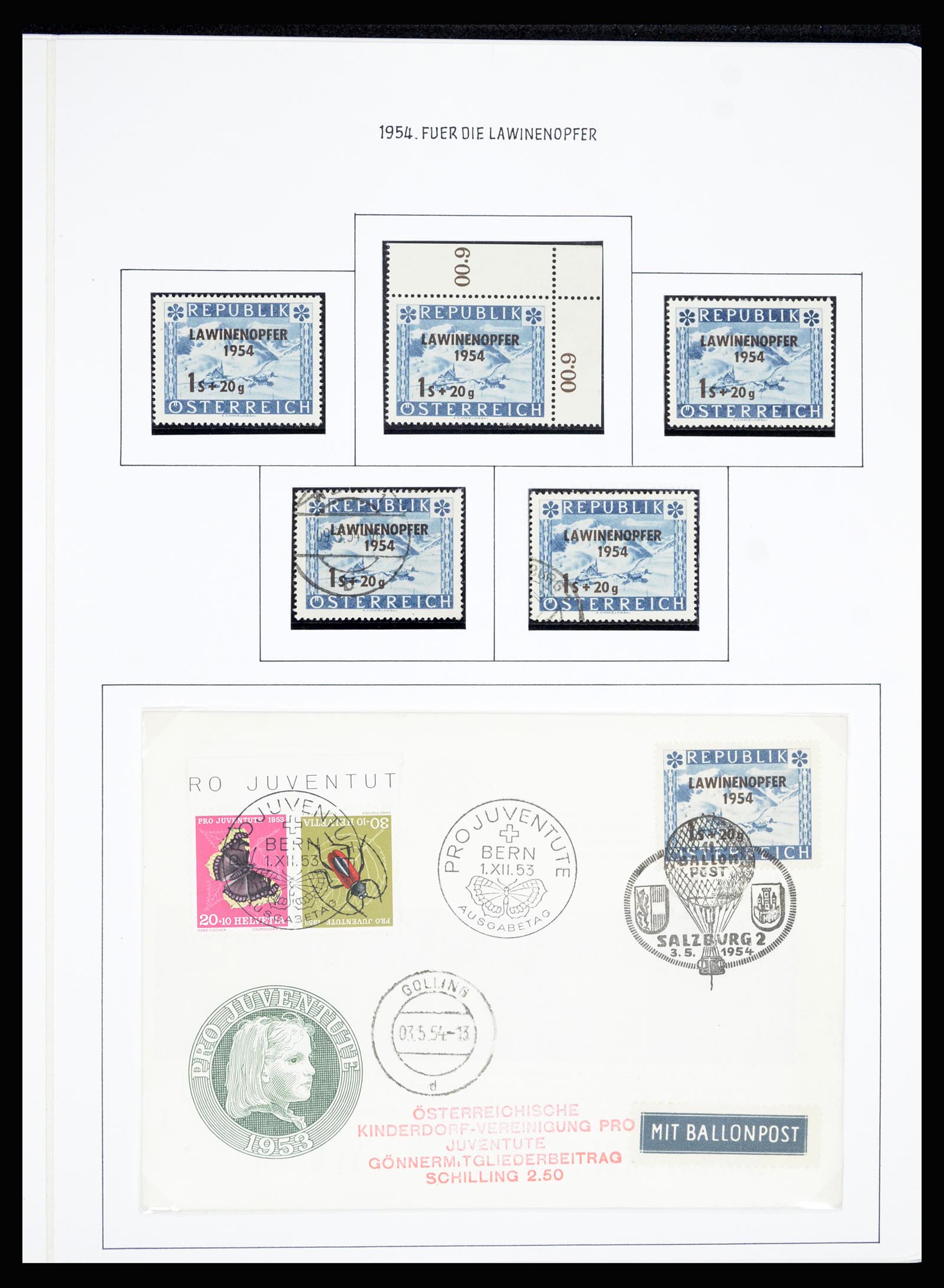 36764 095 - Postzegelverzameling 36764 Oostenrijk 1850-1980.