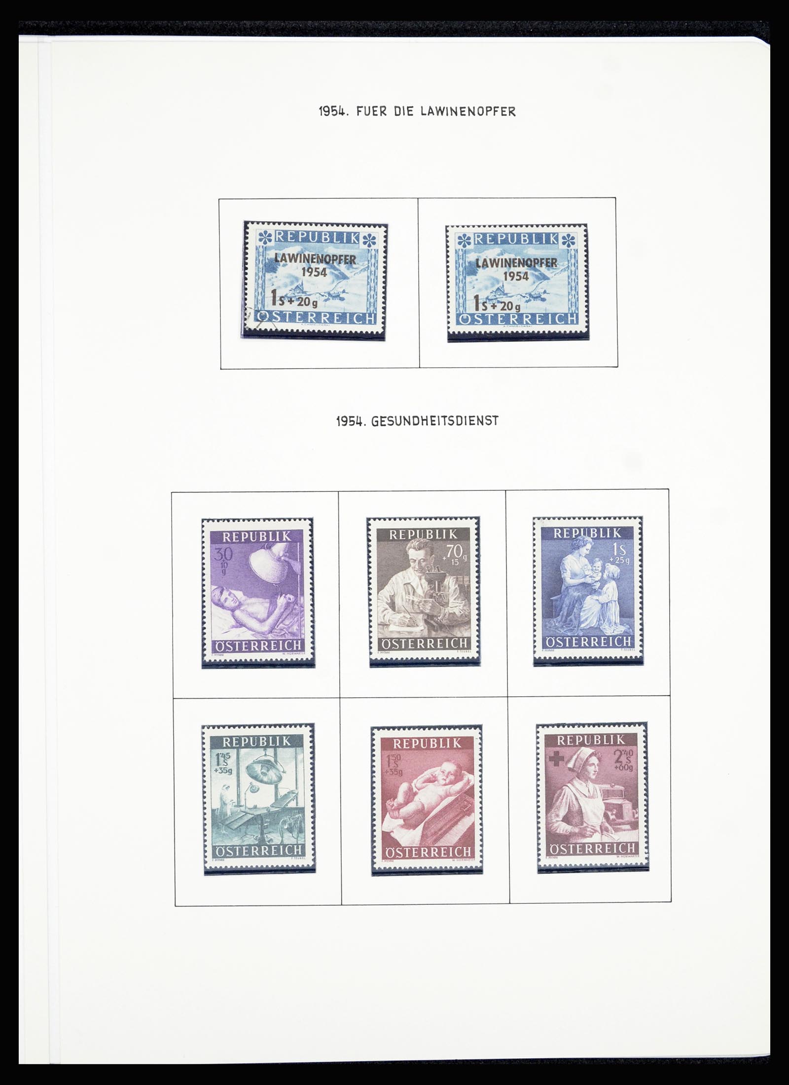 36764 097 - Postzegelverzameling 36764 Oostenrijk 1850-1980.