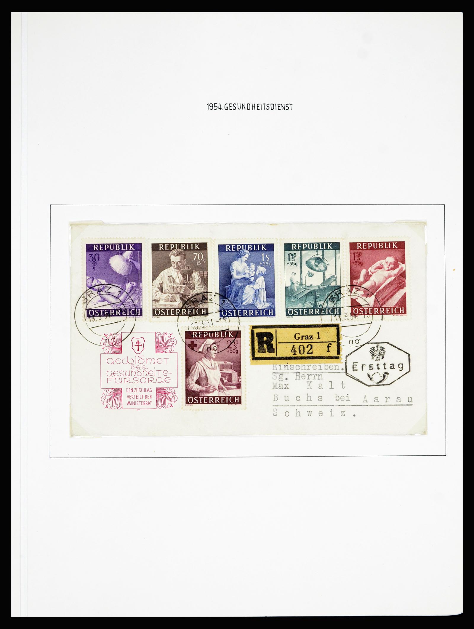 36764 100 - Stamp collection 36764 Austria 1850-1980.
