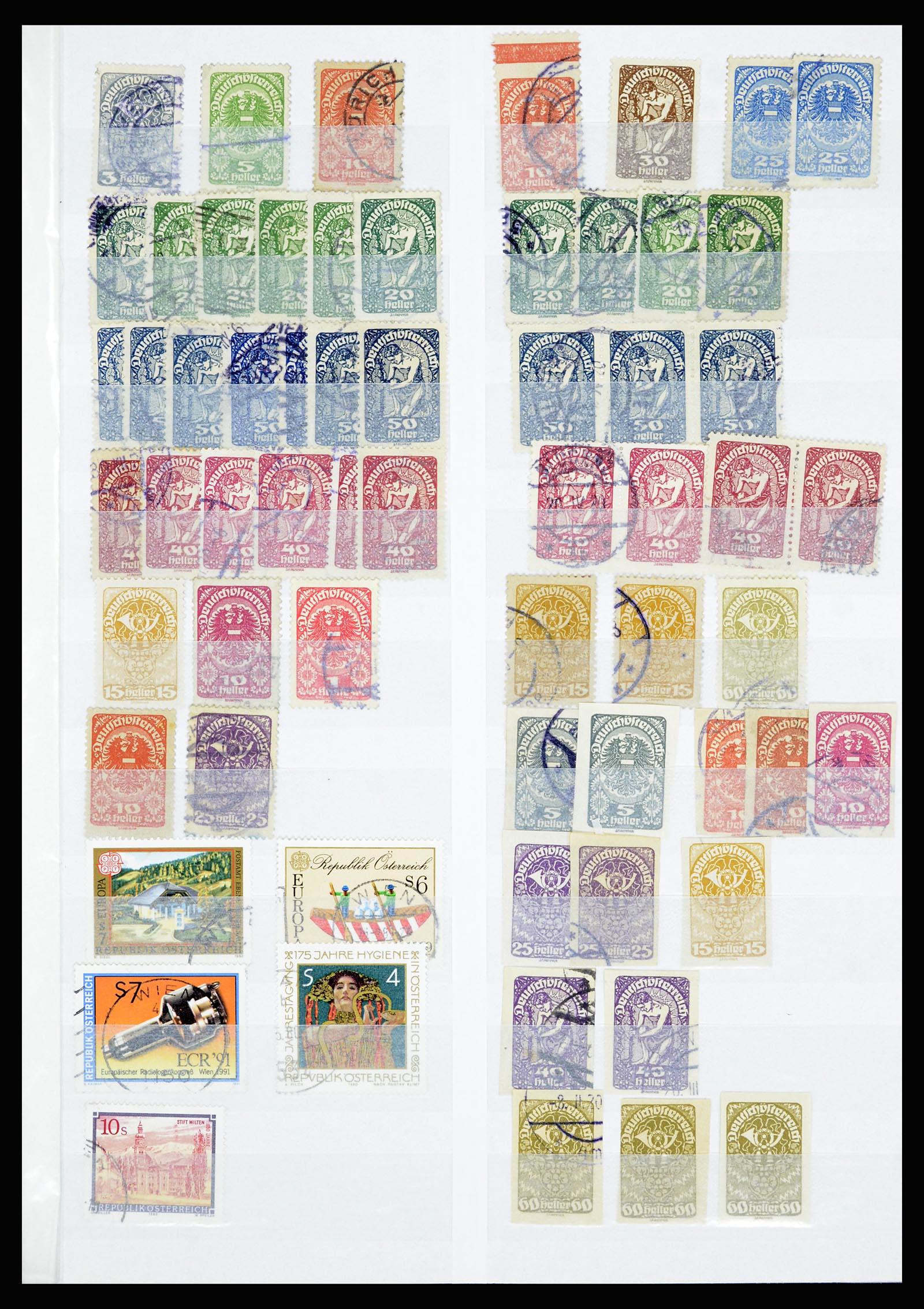 36764 166 - Postzegelverzameling 36764 Oostenrijk 1850-1980.