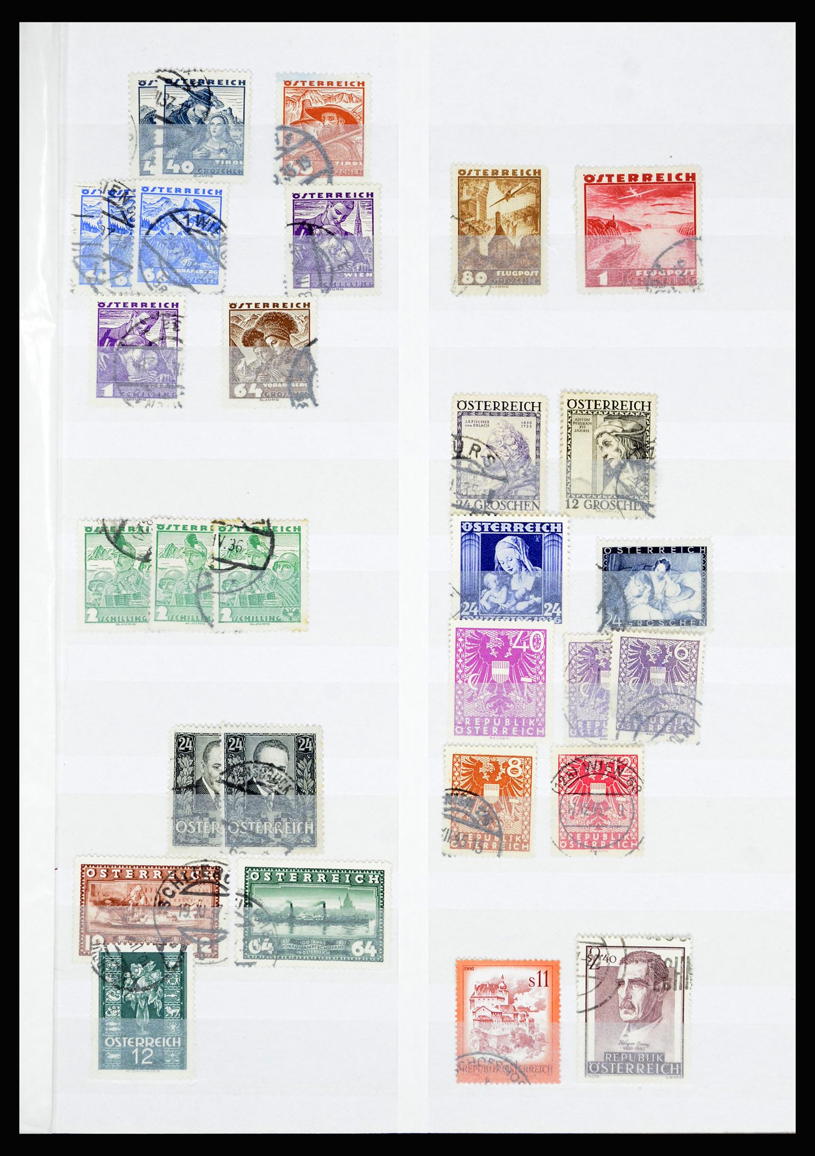 36764 172 - Postzegelverzameling 36764 Oostenrijk 1850-1980.