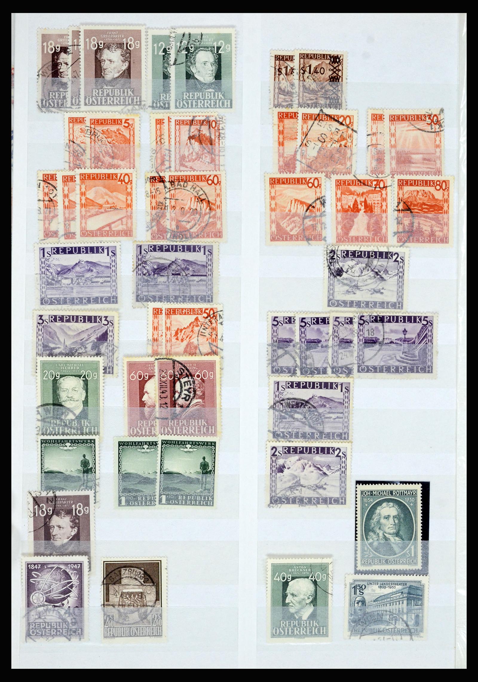 36764 179 - Postzegelverzameling 36764 Oostenrijk 1850-1980.