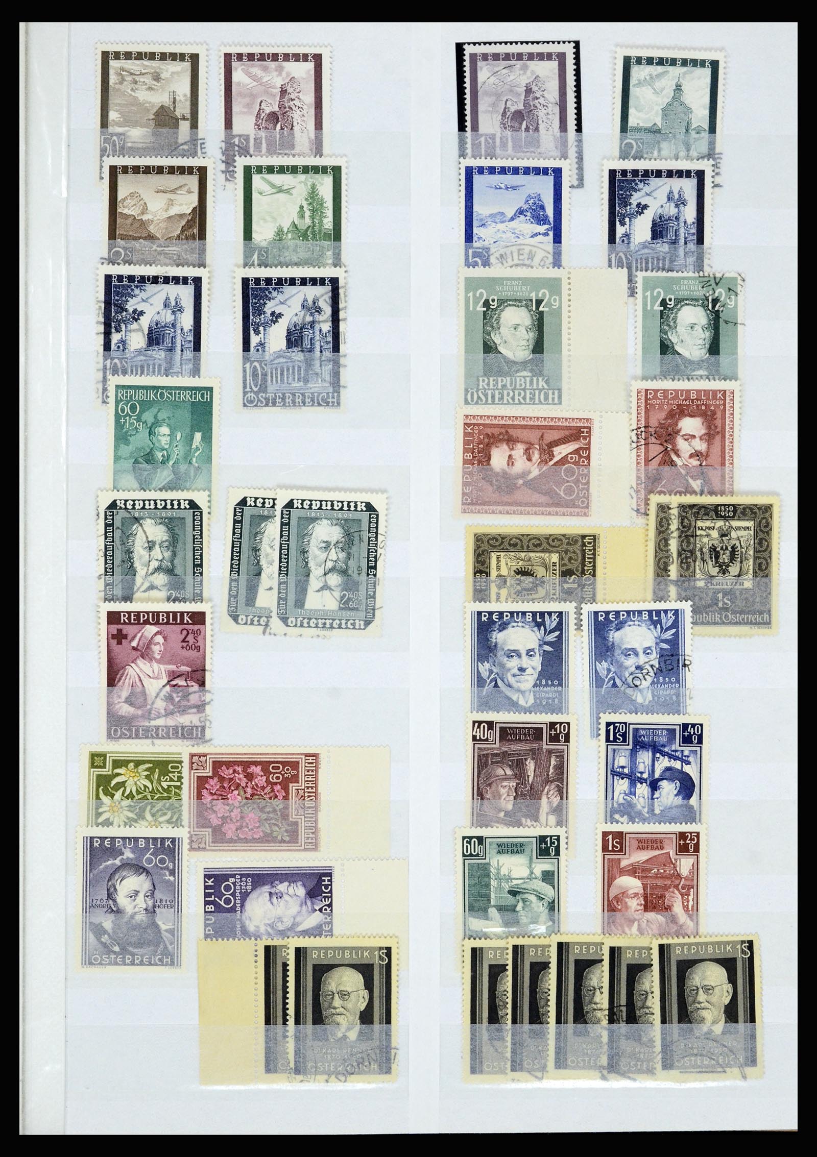 36764 180 - Postzegelverzameling 36764 Oostenrijk 1850-1980.