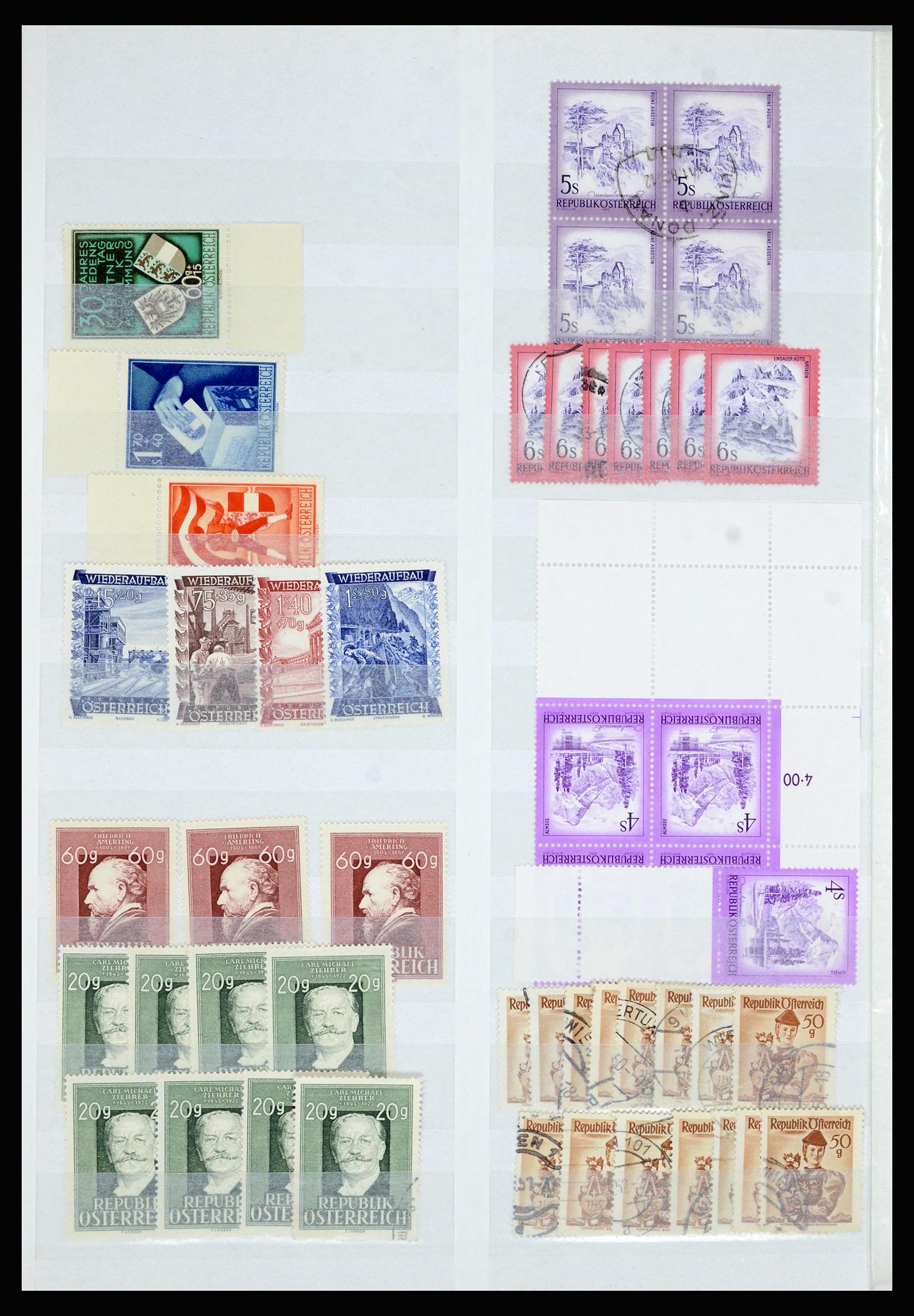 36764 181 - Postzegelverzameling 36764 Oostenrijk 1850-1980.