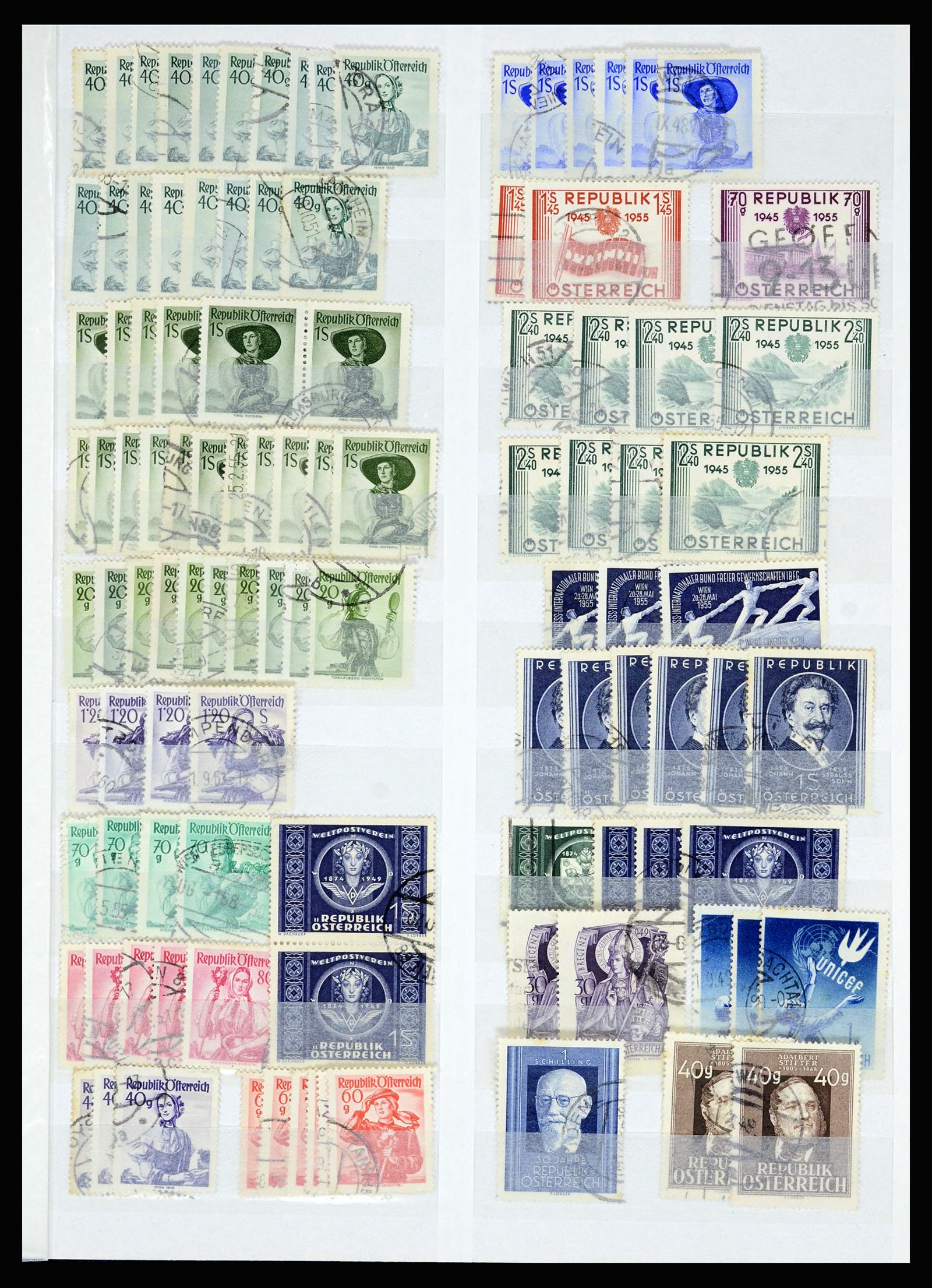 36764 184 - Postzegelverzameling 36764 Oostenrijk 1850-1980.