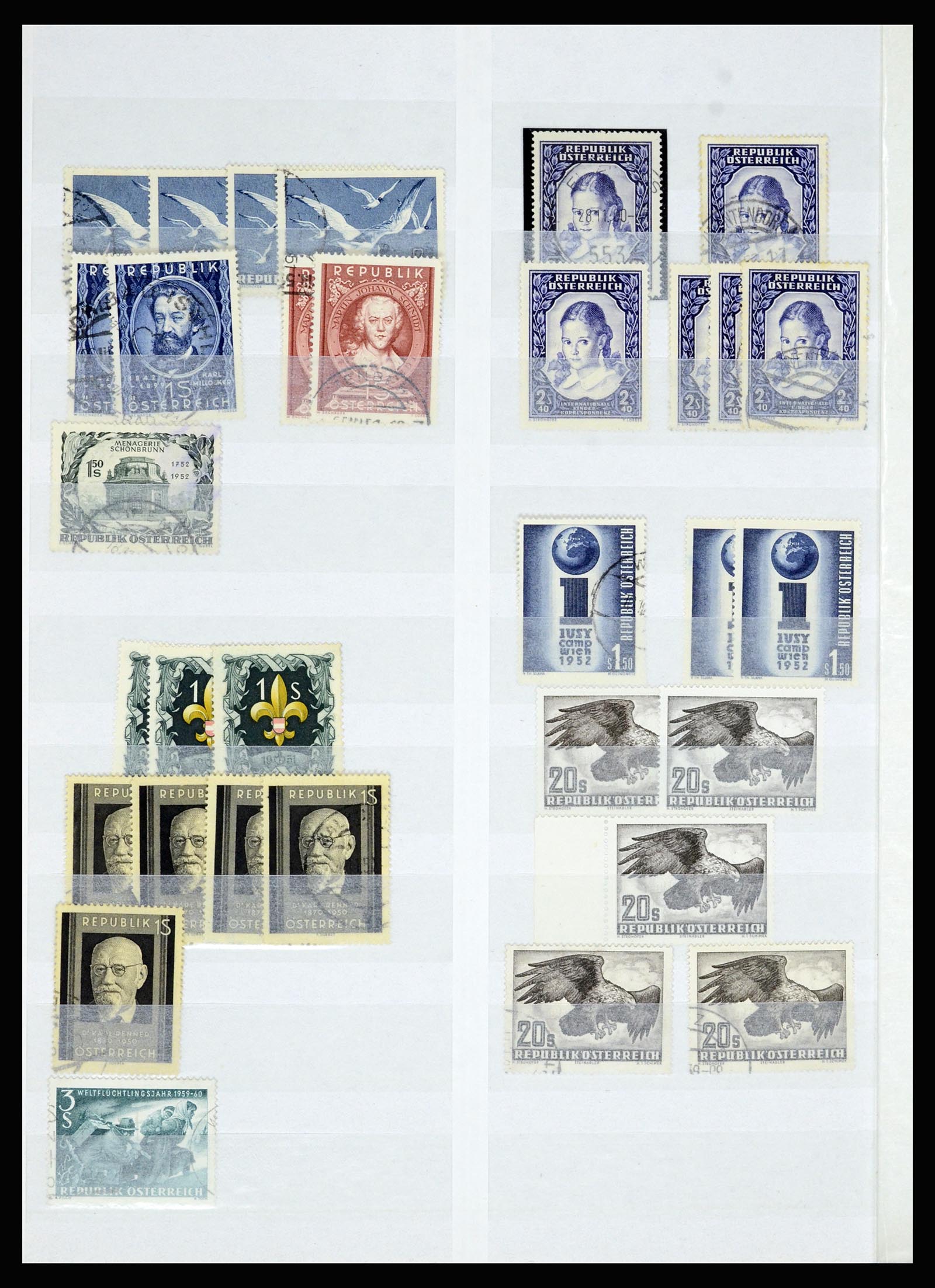 36764 185 - Postzegelverzameling 36764 Oostenrijk 1850-1980.