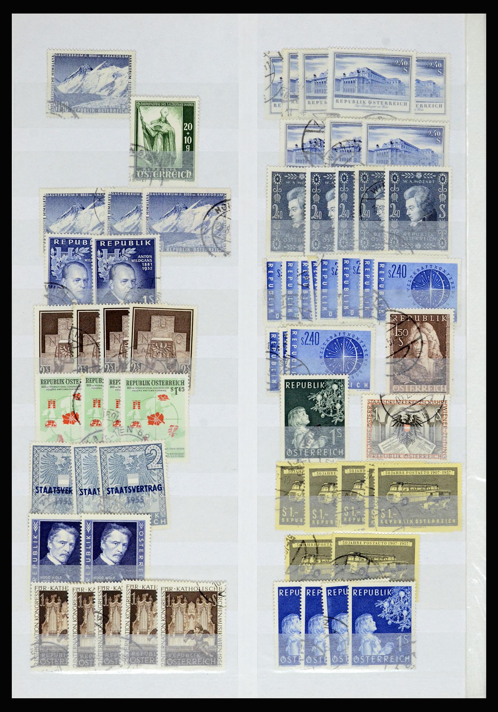 36764 187 - Postzegelverzameling 36764 Oostenrijk 1850-1980.