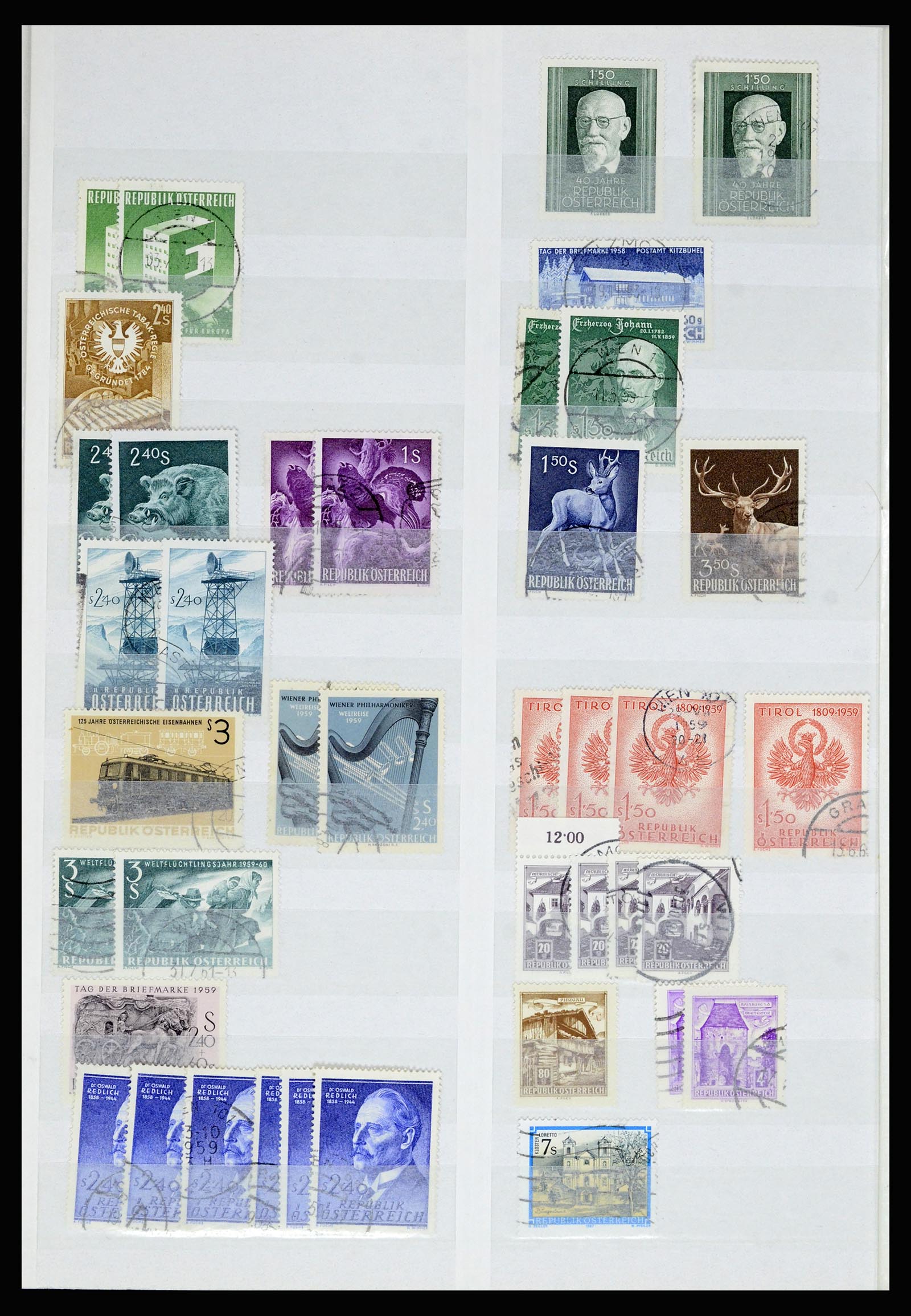 36764 189 - Postzegelverzameling 36764 Oostenrijk 1850-1980.
