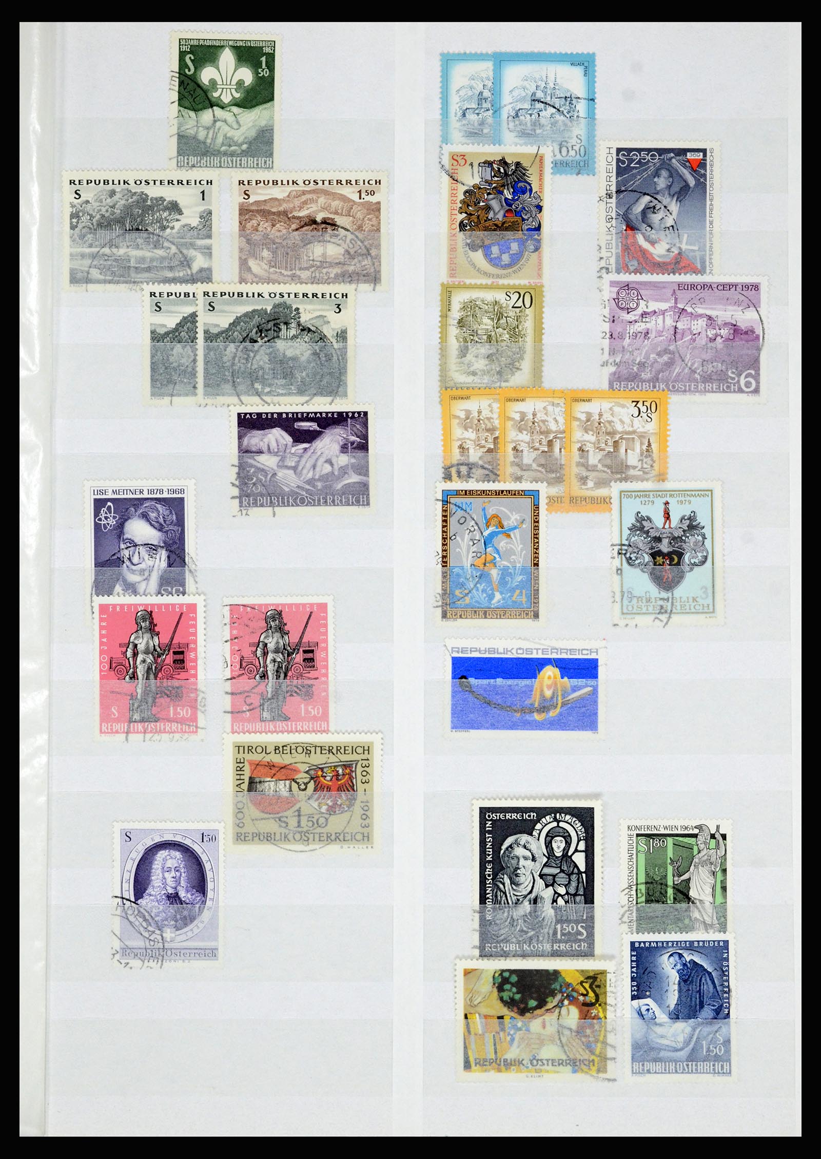 36764 194 - Postzegelverzameling 36764 Oostenrijk 1850-1980.